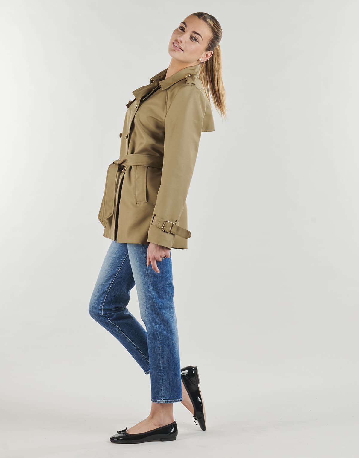 Women's Coats Only Khaki