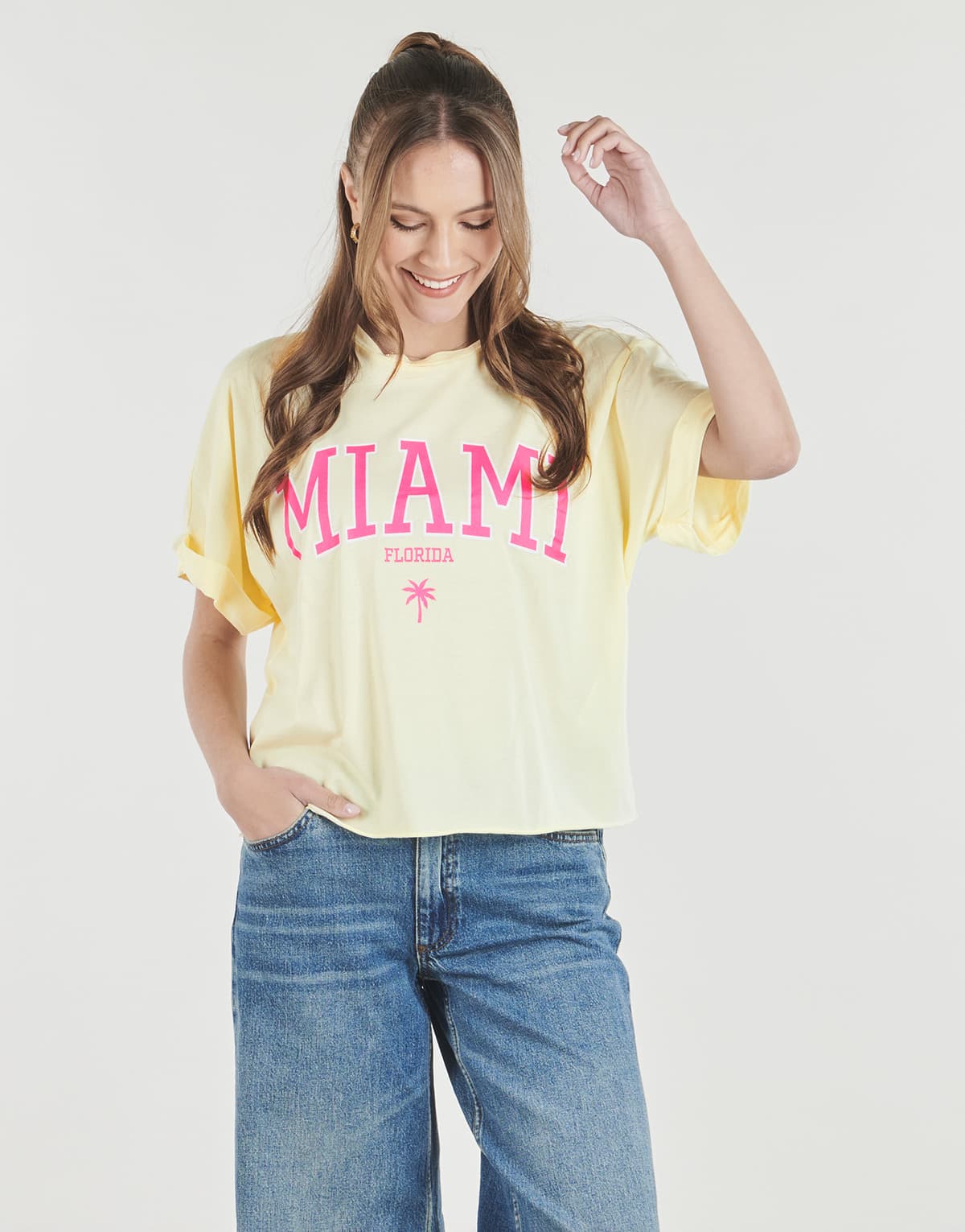 Women's T-Shirts Only Yellow