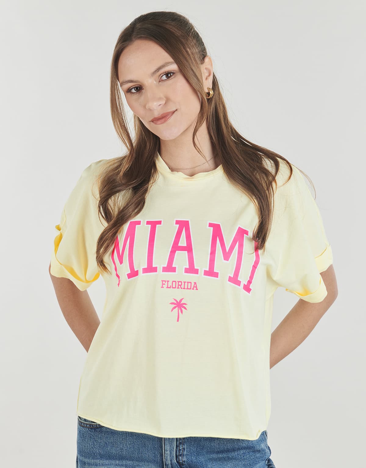 Women's T-Shirts Only Yellow