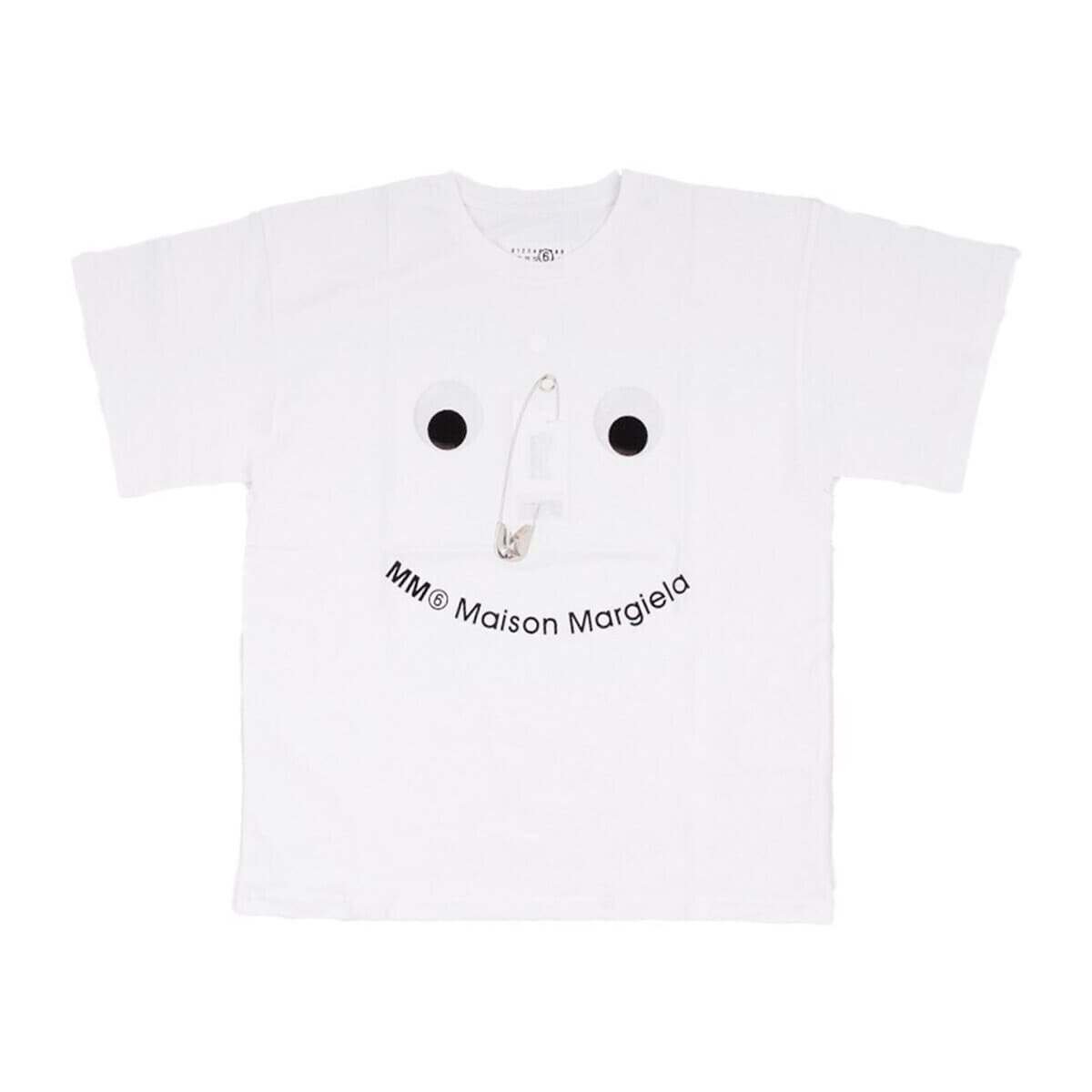 T-shirt με κοντά μανίκια Mm6 Maison Margiela M60907 MM04I