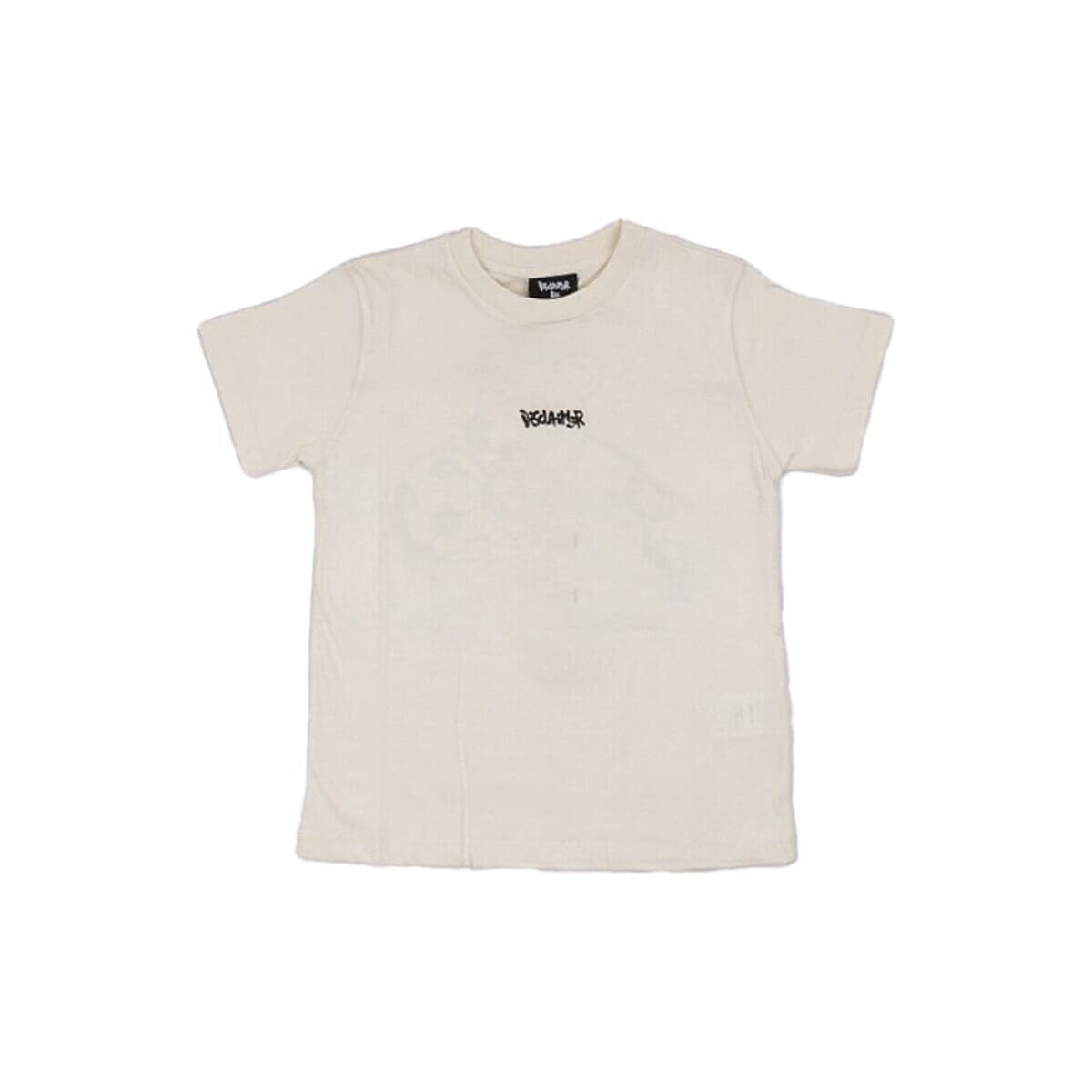 Boys' T-Shirts Disclaimer White