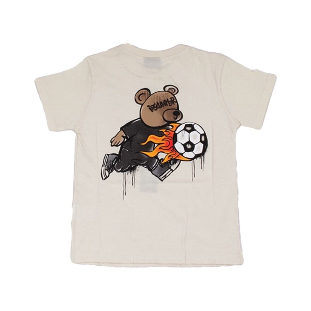 Boys' T-Shirts Disclaimer White