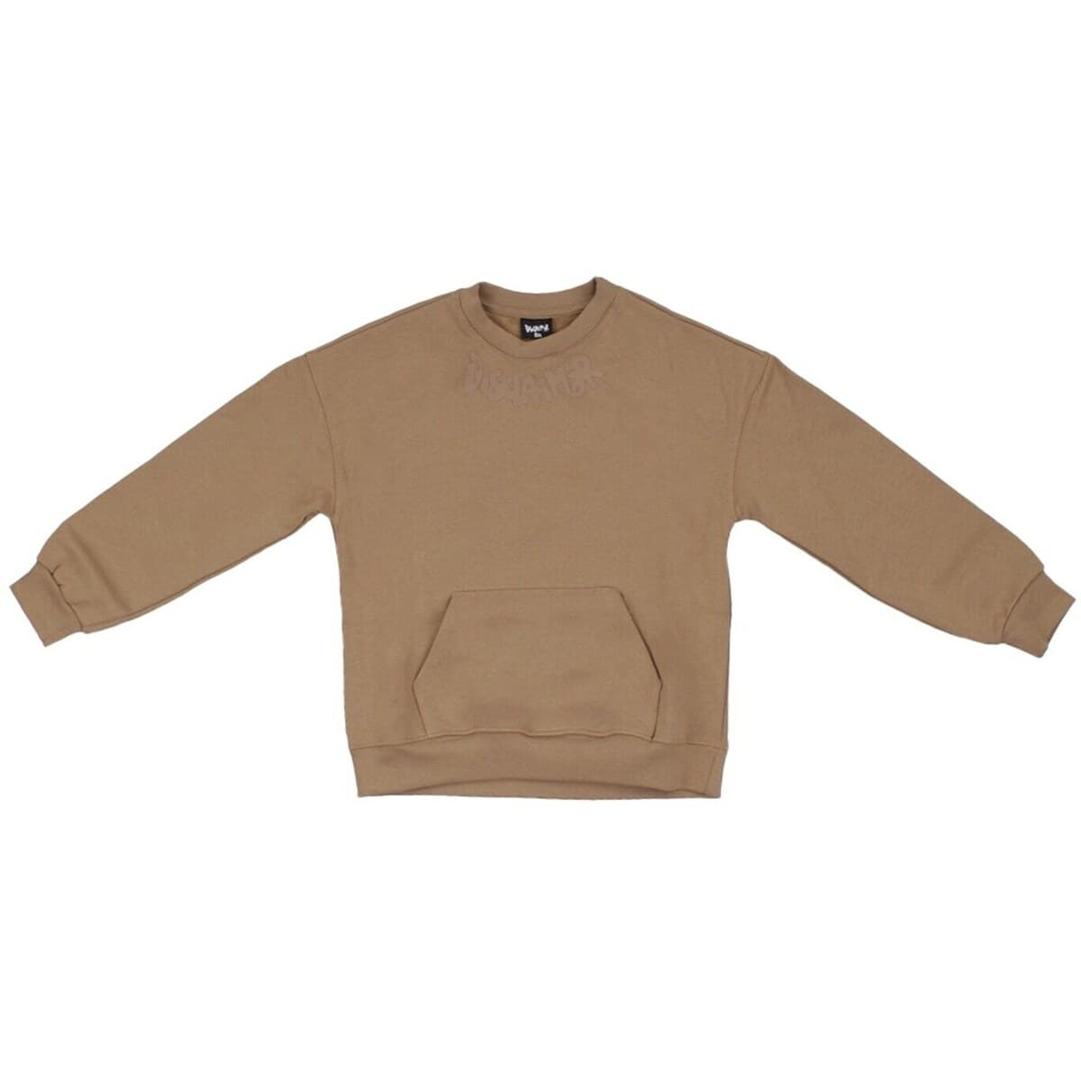 Boys' T-Shirts Disclaimer Brown