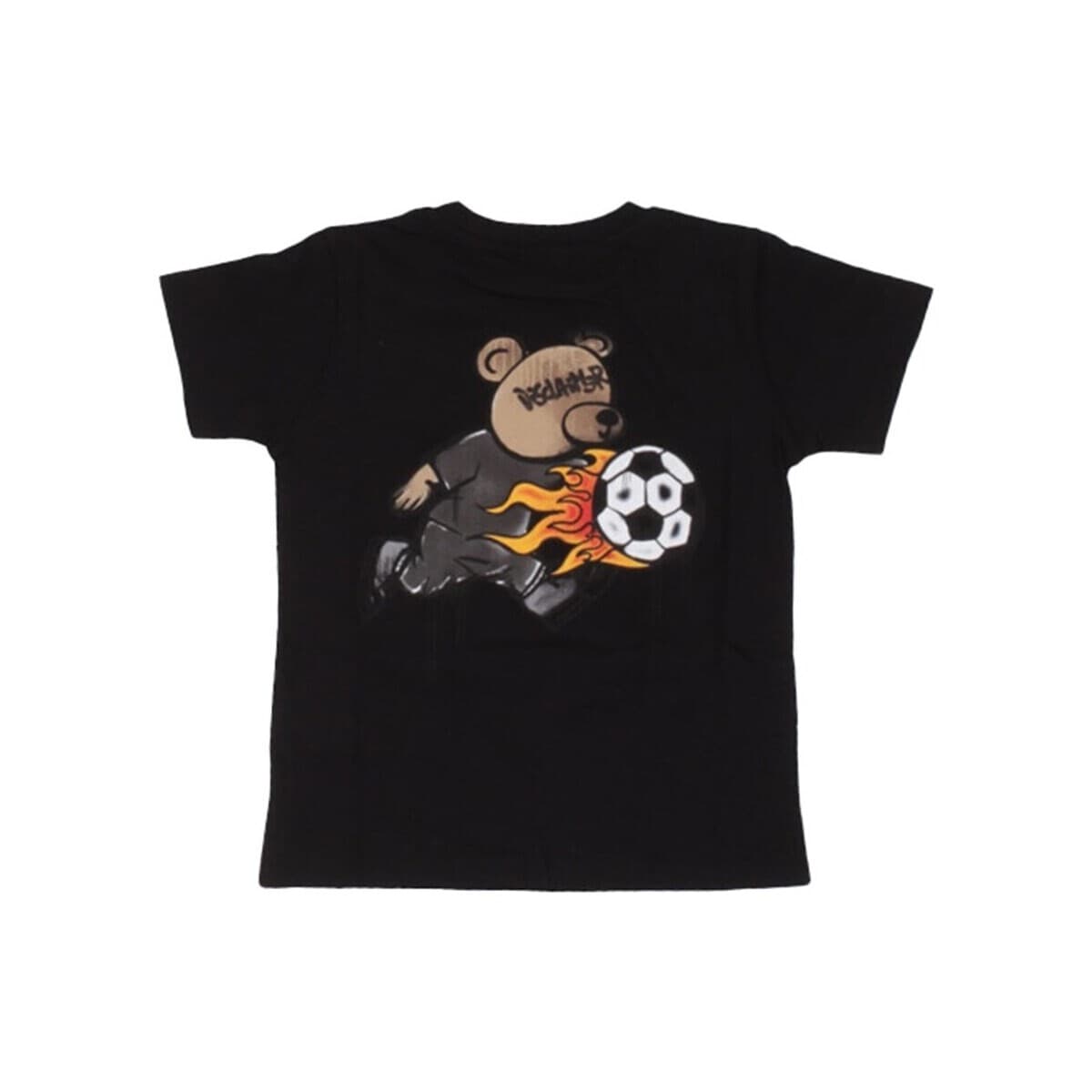 Boys' T-Shirts Disclaimer Black