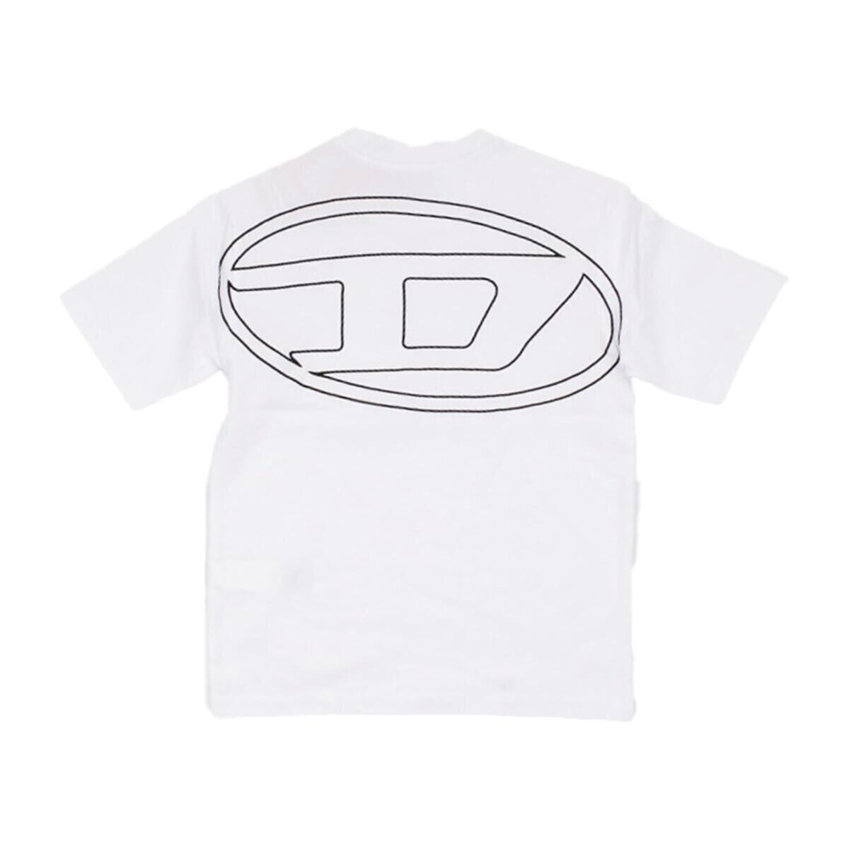 Boys' T-Shirts Diesel White