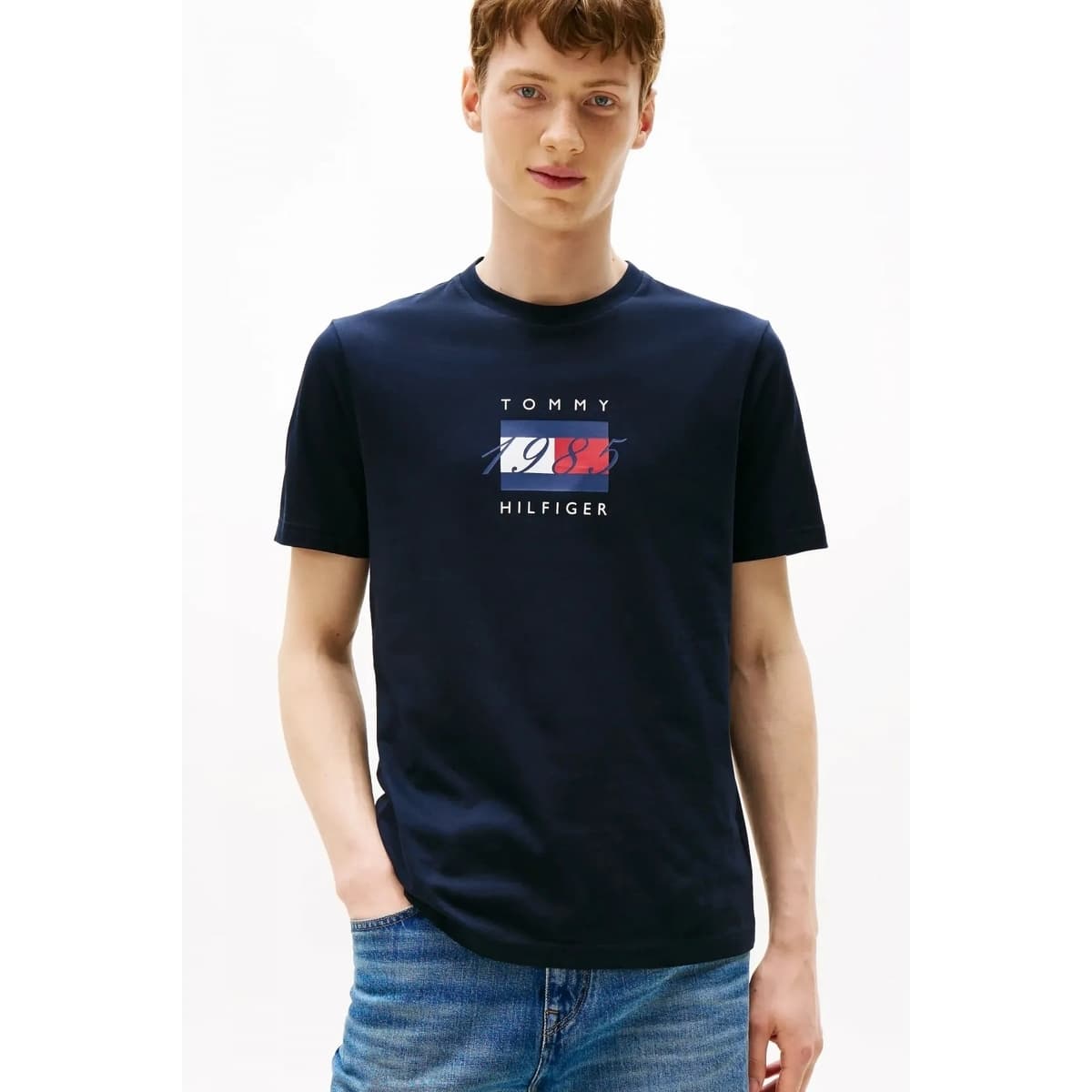 Men's T-Shirts Tommy Hilfiger Blue