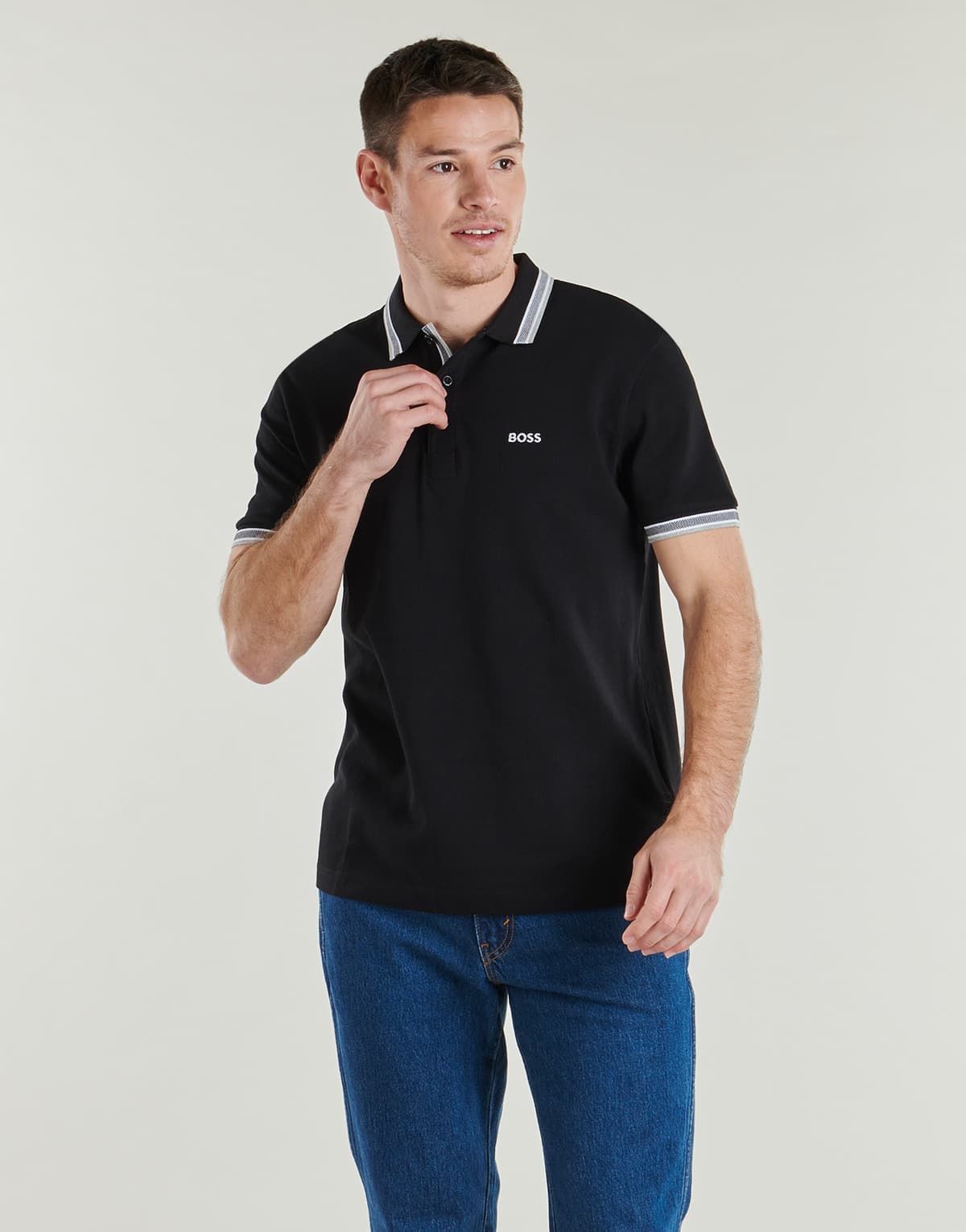 Men's Polo Shirts BOSS Black