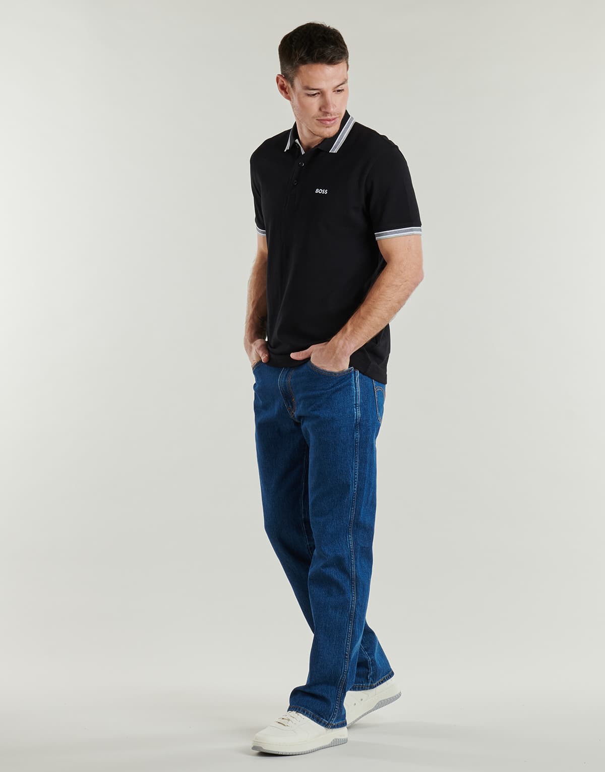 Men's Polo Shirts BOSS Black