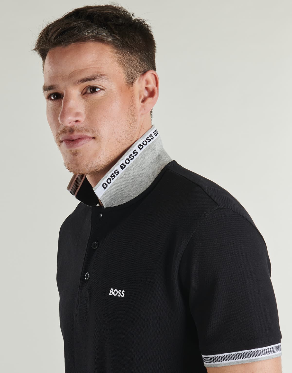 Men's Polo Shirts BOSS Black