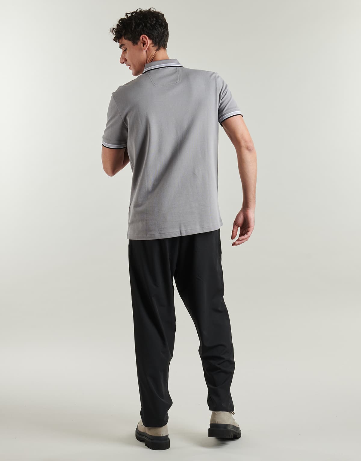 Men's Polo Shirts BOSS Gray