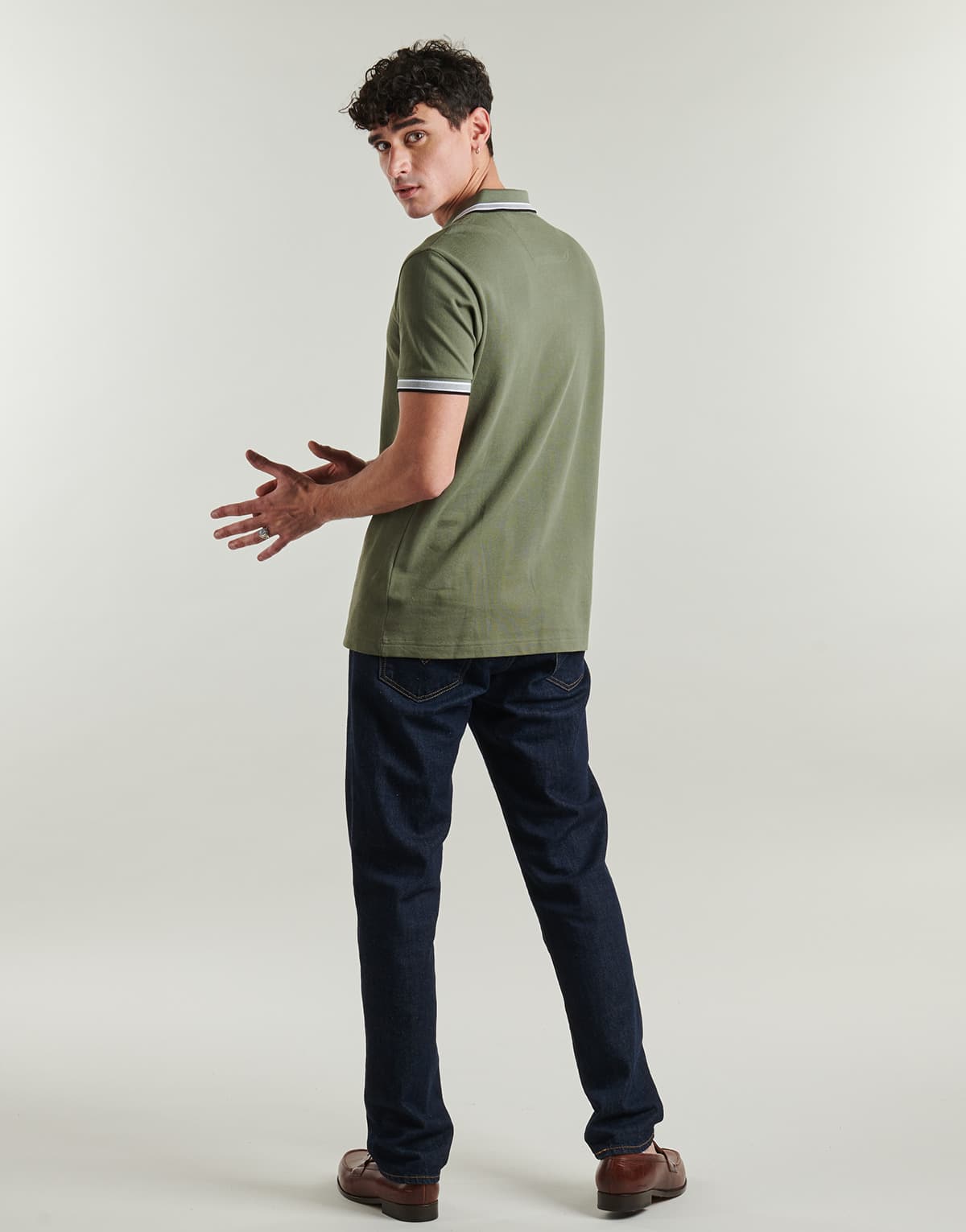 Men's Polo Shirts BOSS Khaki