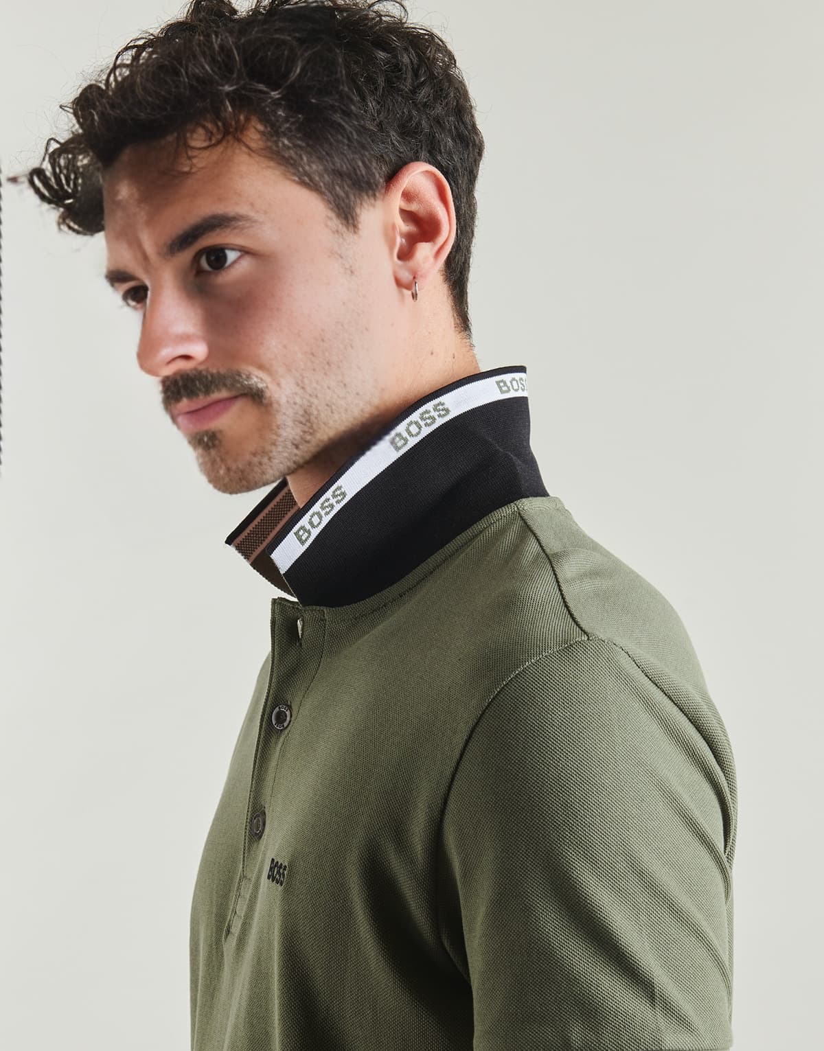 Men's Polo Shirts BOSS Khaki