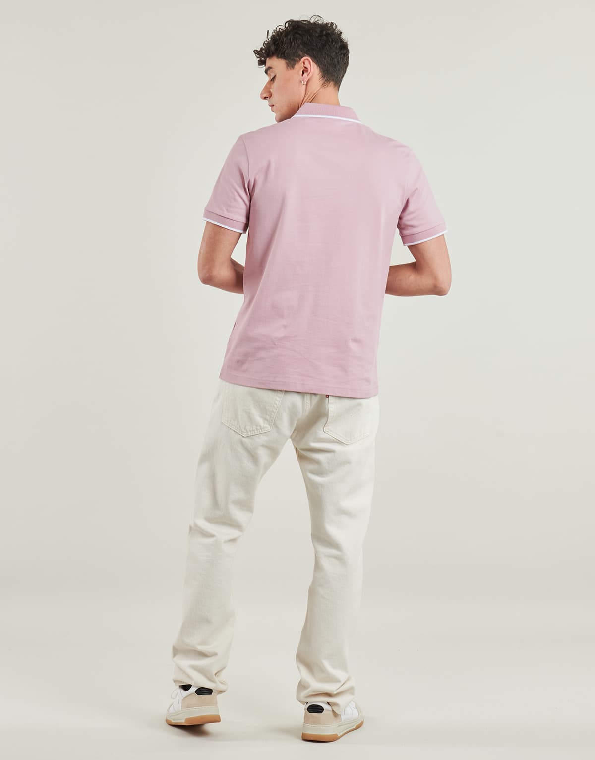 Men's Polo Shirts BOSS Pink