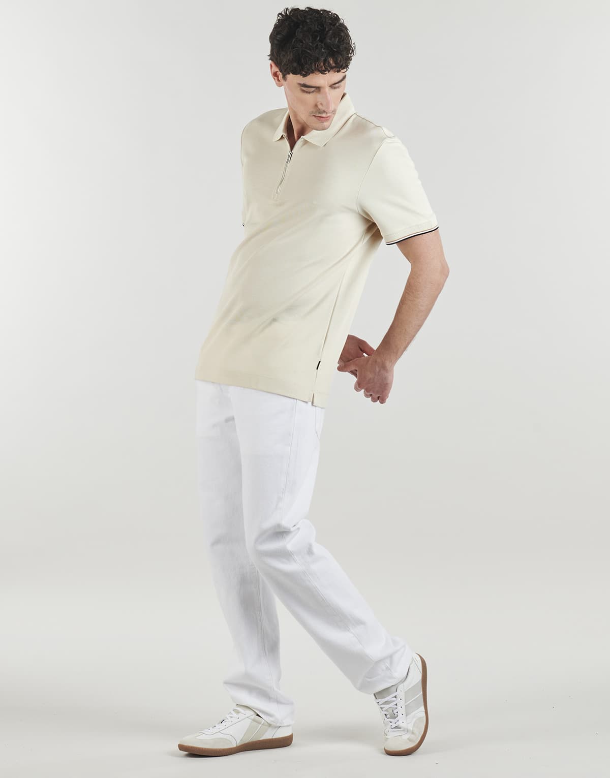 Men's Polo Shirts BOSS Beige