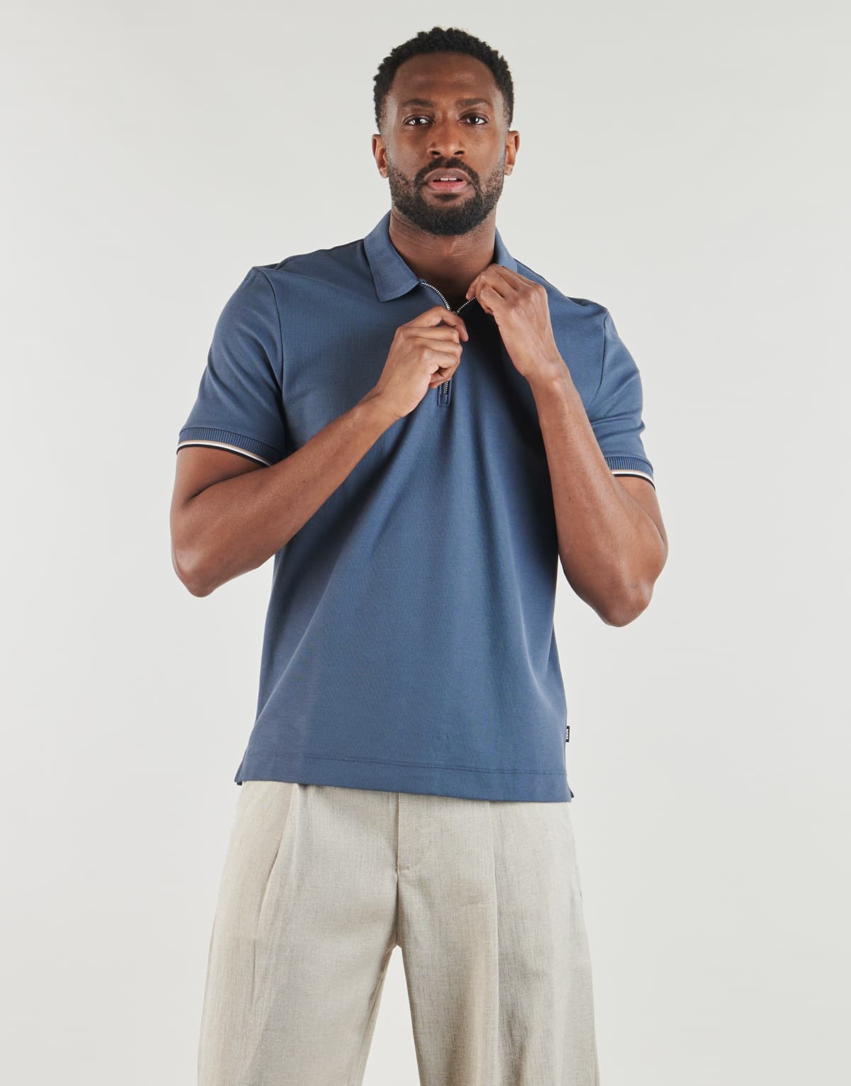 Men's Polo Shirts BOSS Blue