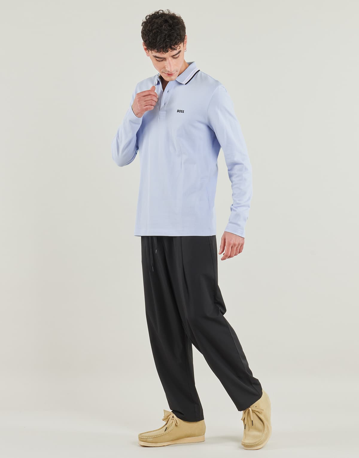 Men's Polo Shirts BOSS Blue