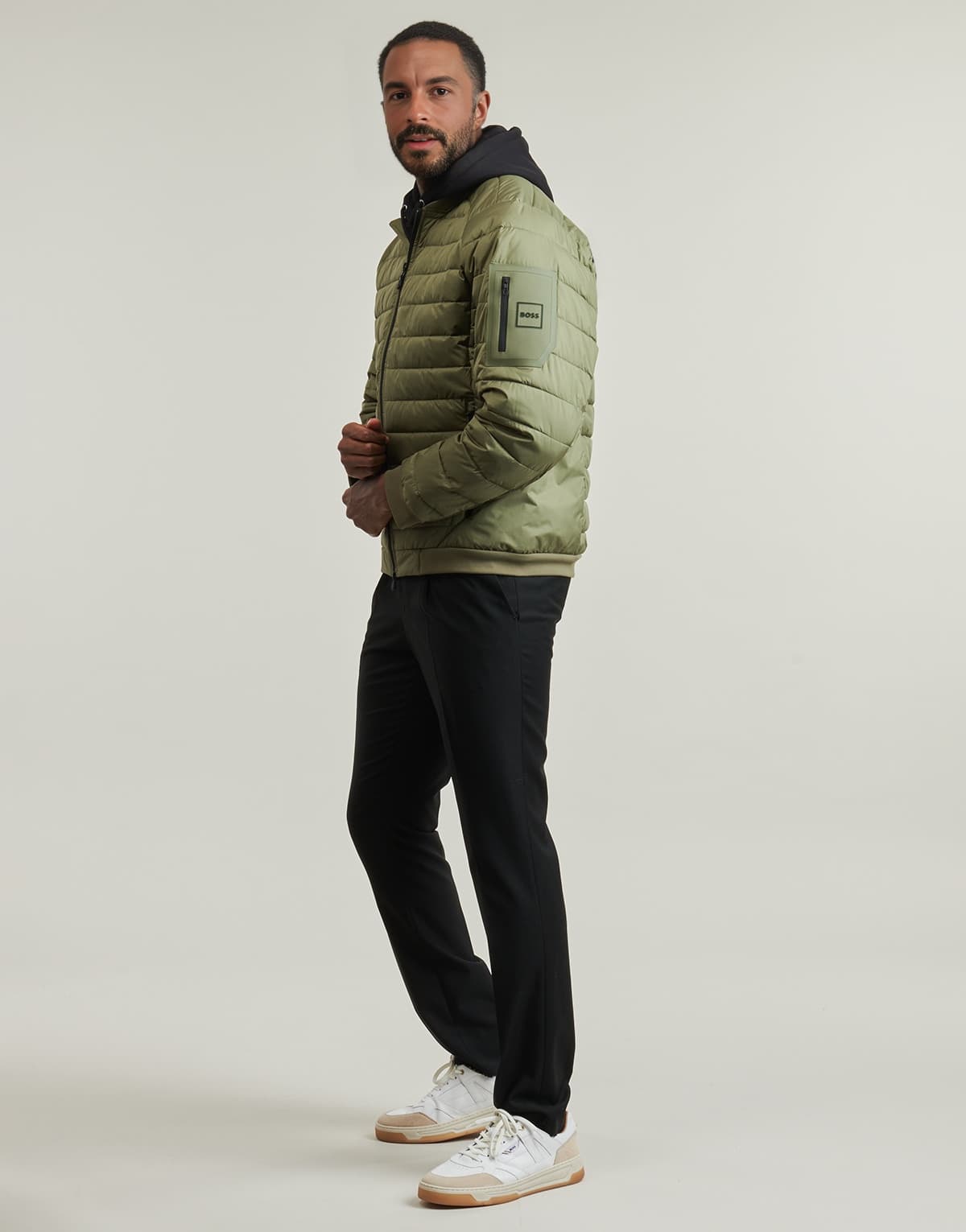 Men's Jackets BOSS Khaki