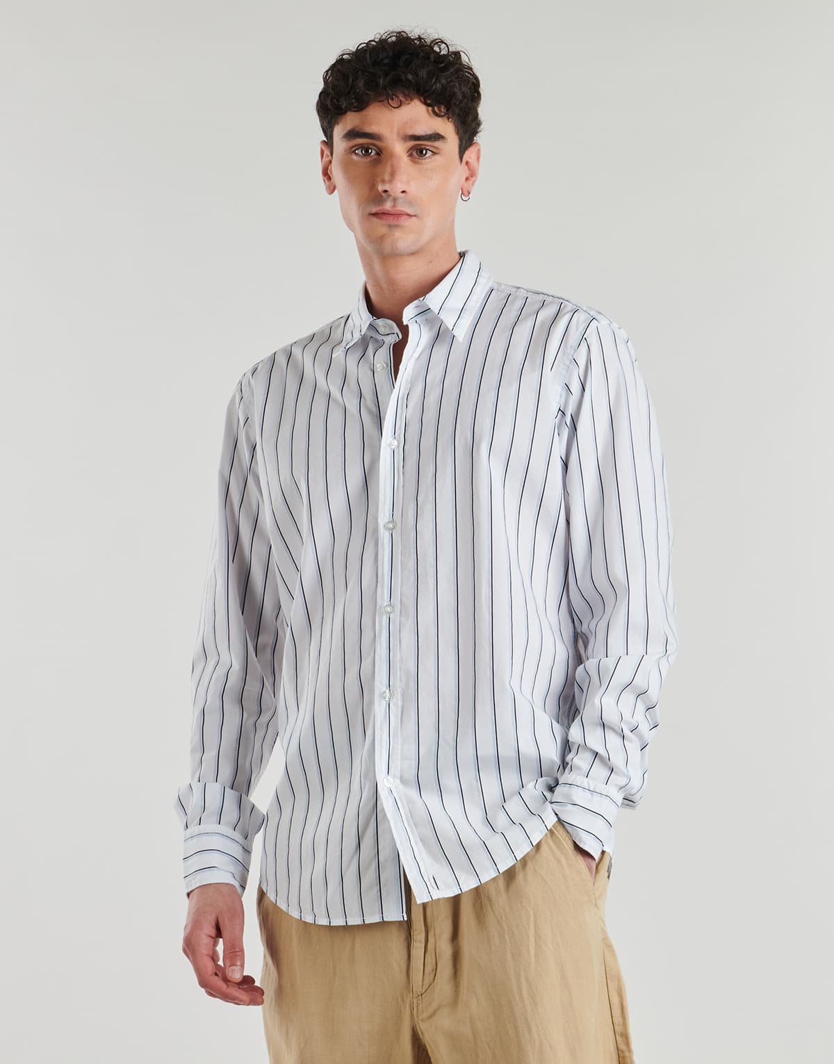Men's Shirts BOSS White