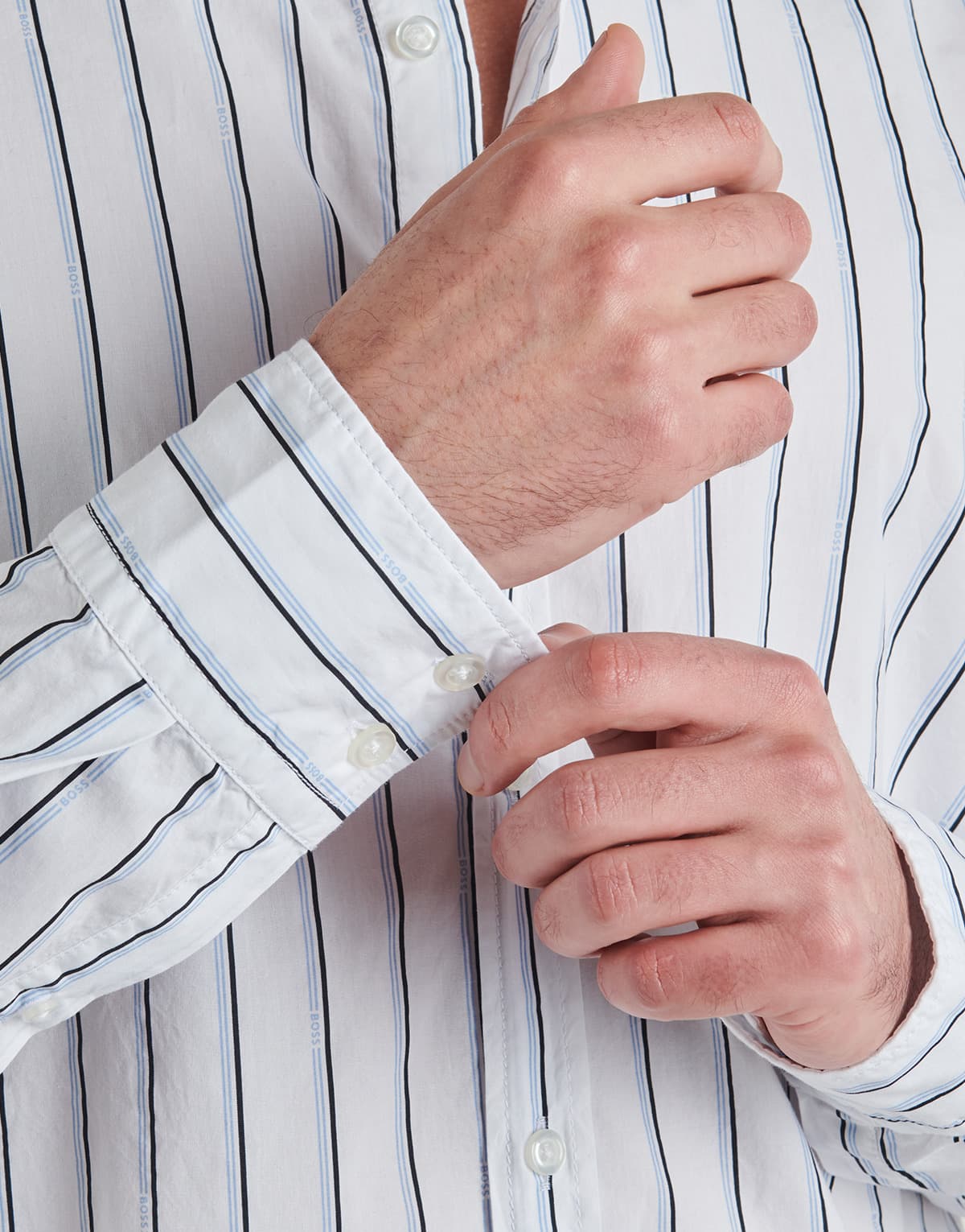 Men's Shirts BOSS White