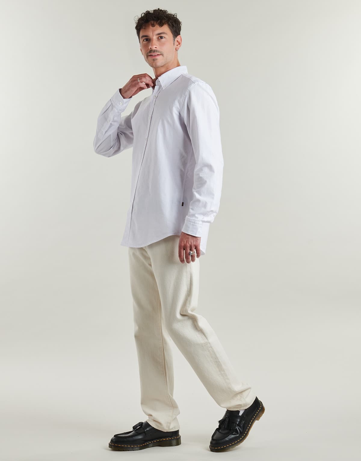 Men's Shirts BOSS White