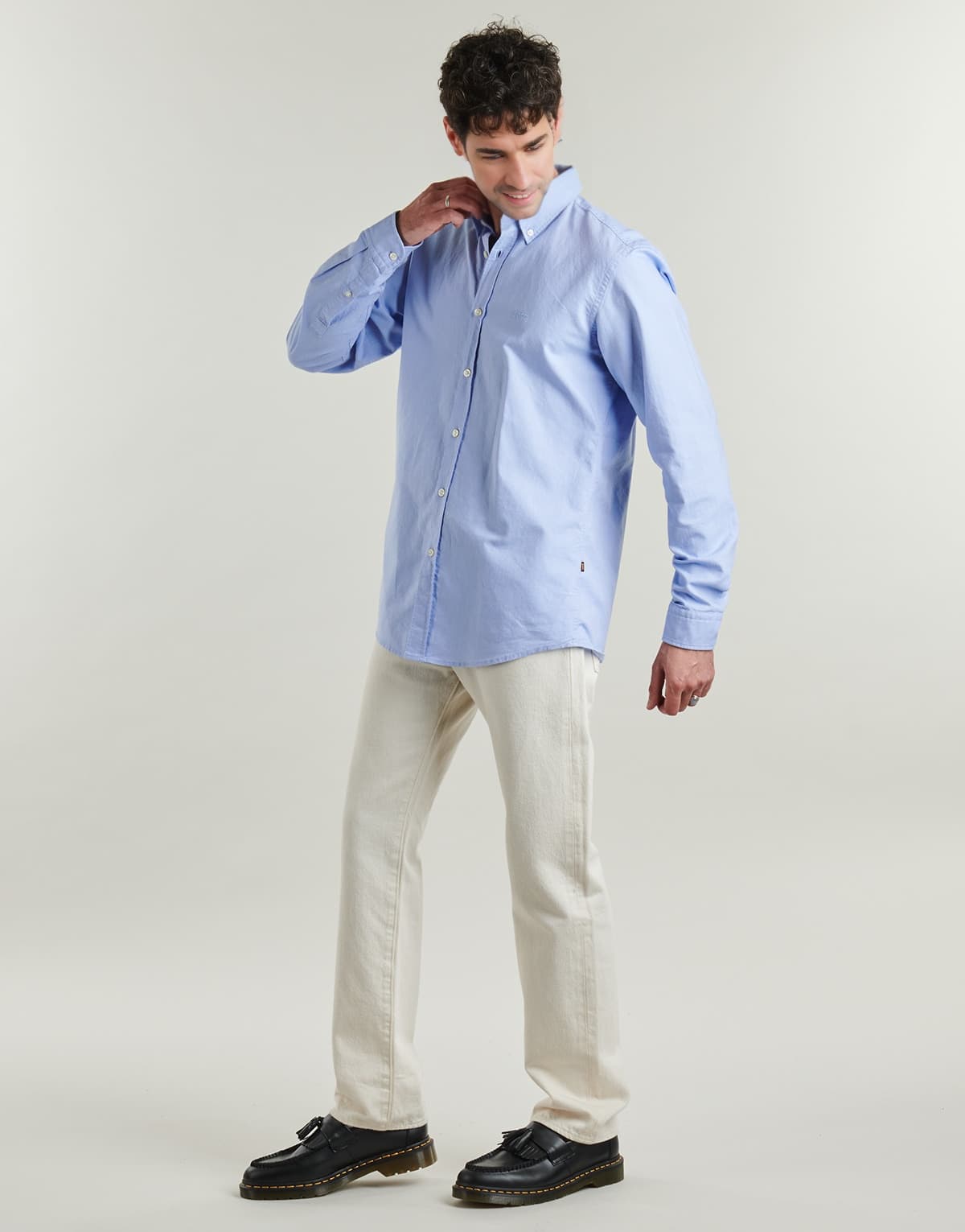 Men's Shirts BOSS Blue