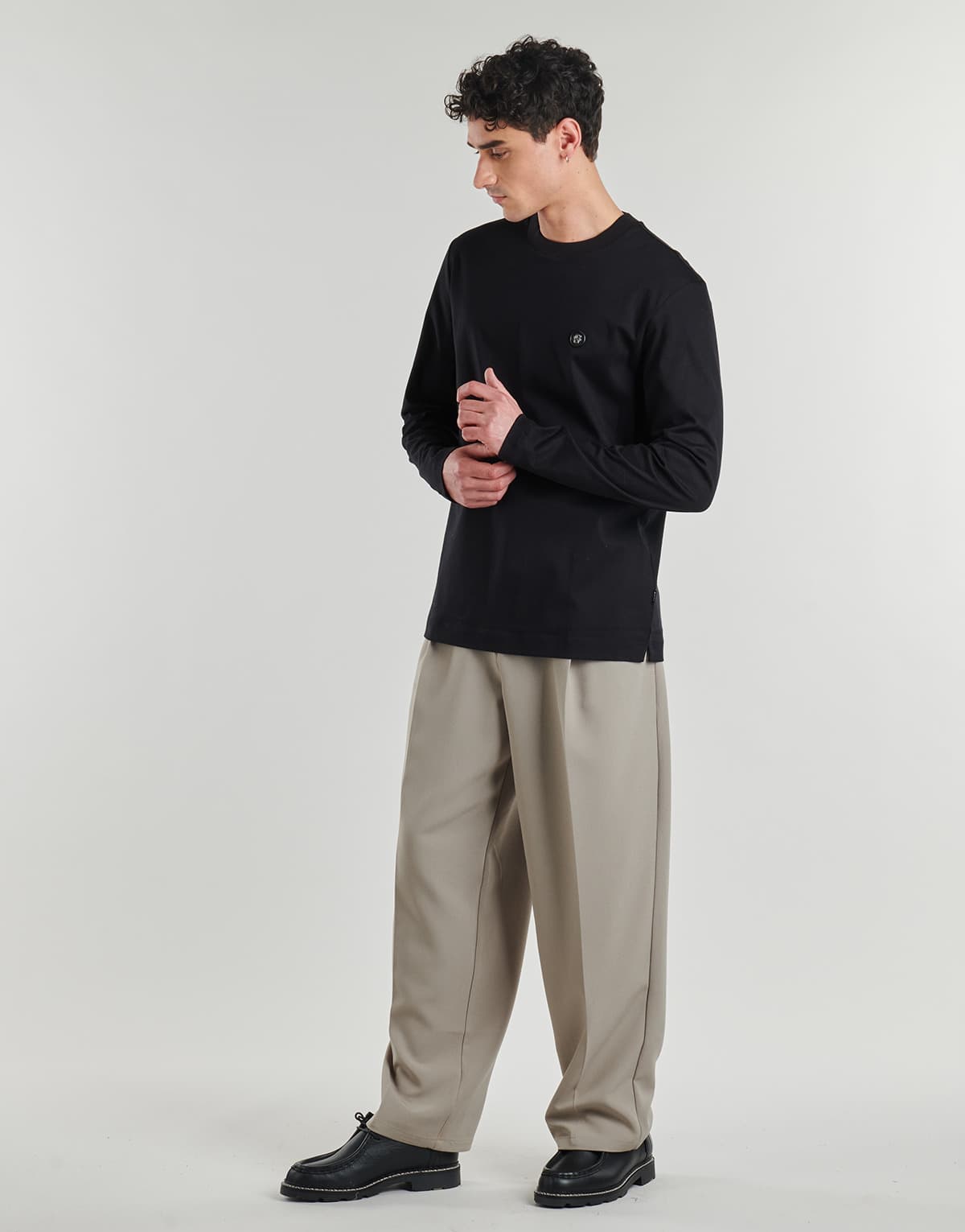 Men's T-Shirts BOSS Black