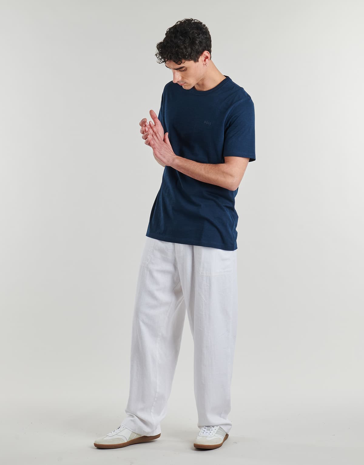 Men's T-Shirts BOSS Blue