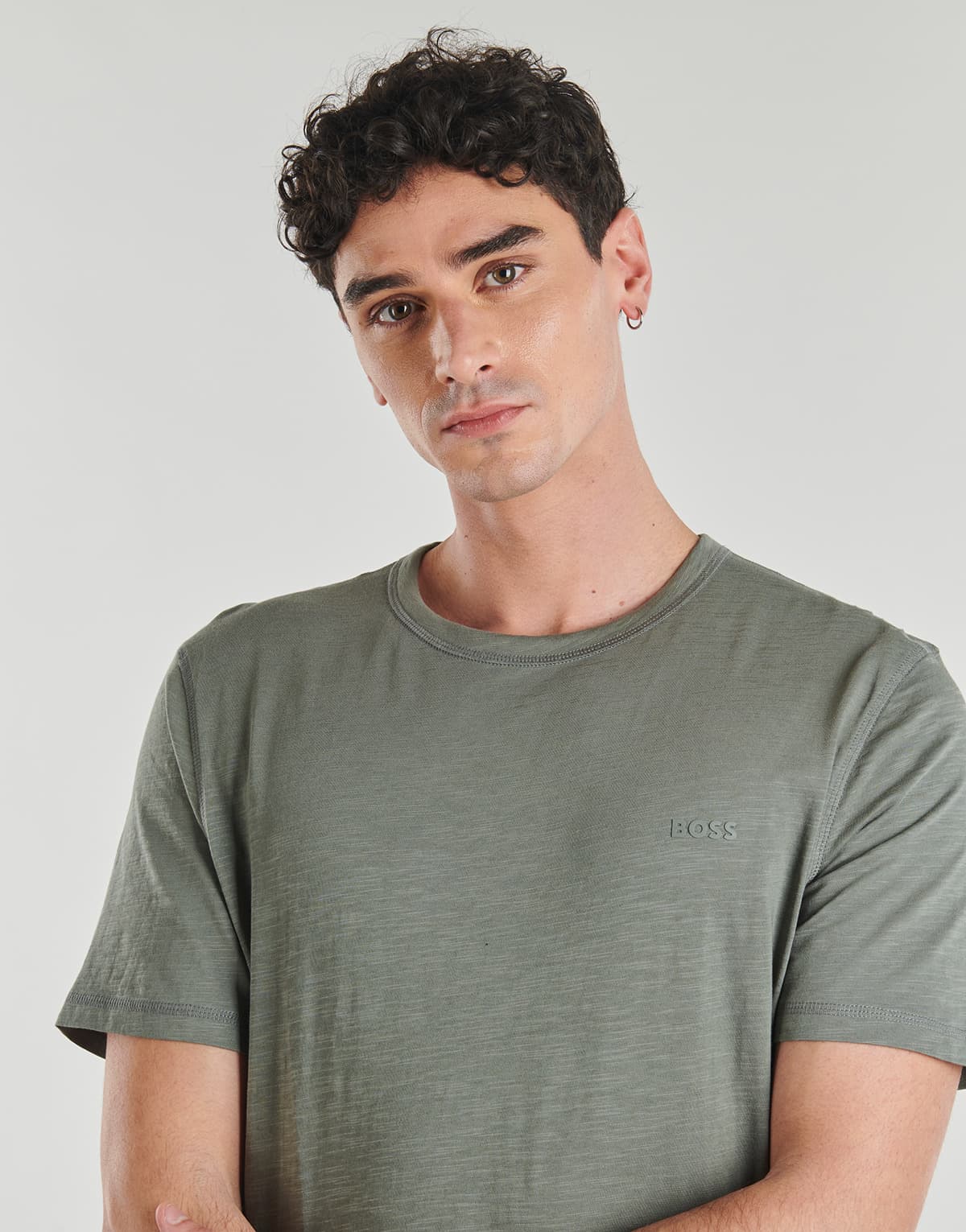 Men's T-Shirts BOSS Khaki