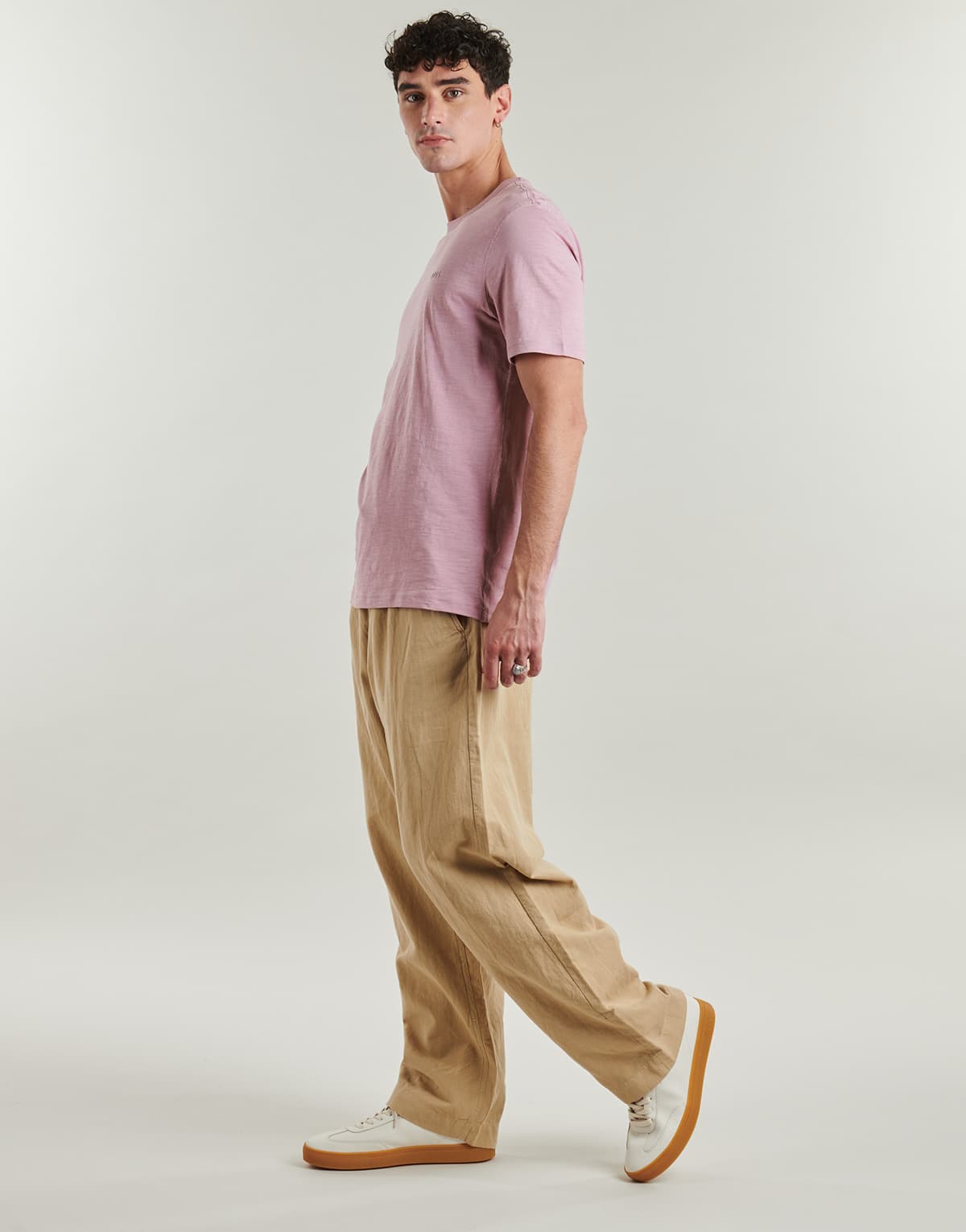 Men's T-Shirts BOSS Pink