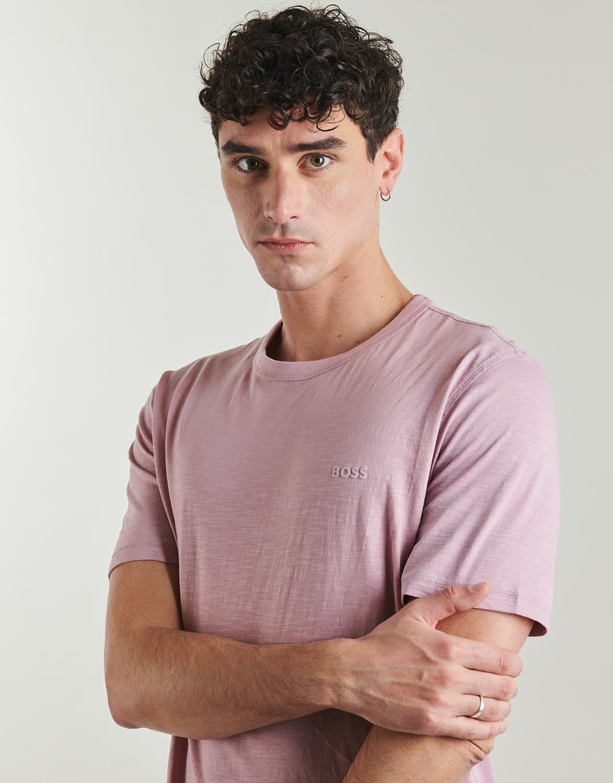 Men's T-Shirts BOSS Pink