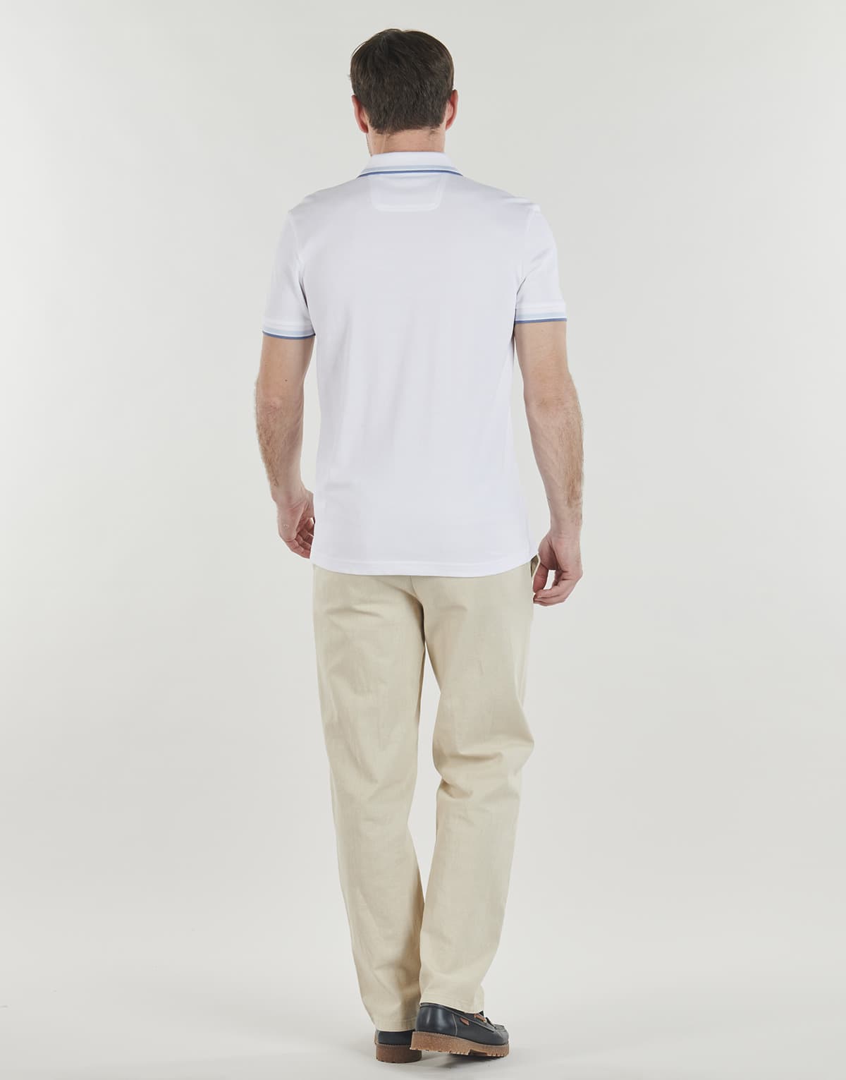 Men's Polo Shirts BOSS White