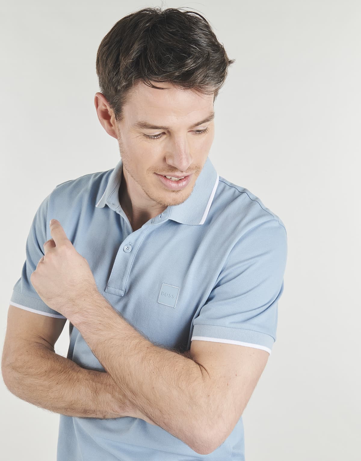 Men's Polo Shirts BOSS Blue