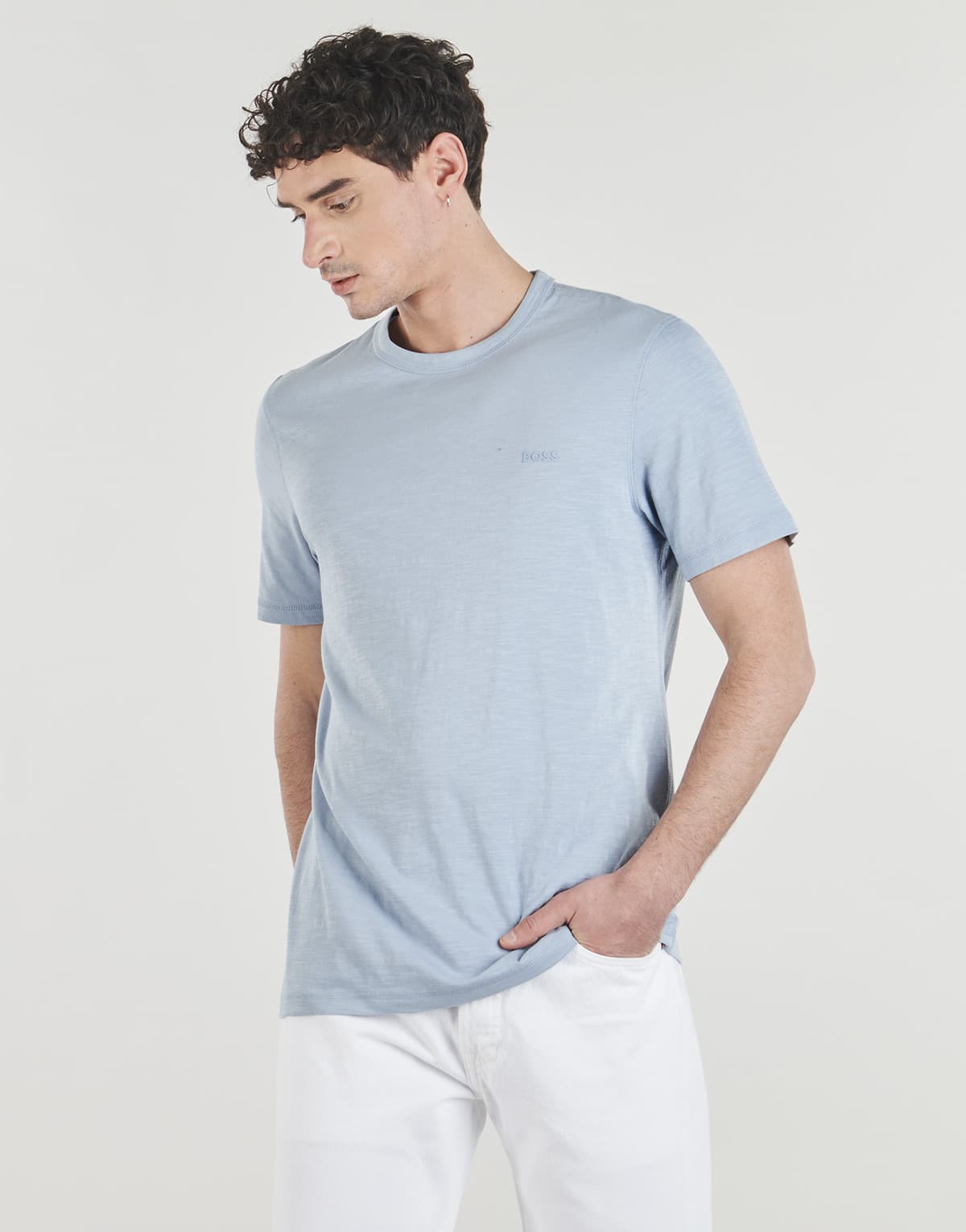 Men's T-Shirts BOSS Blue