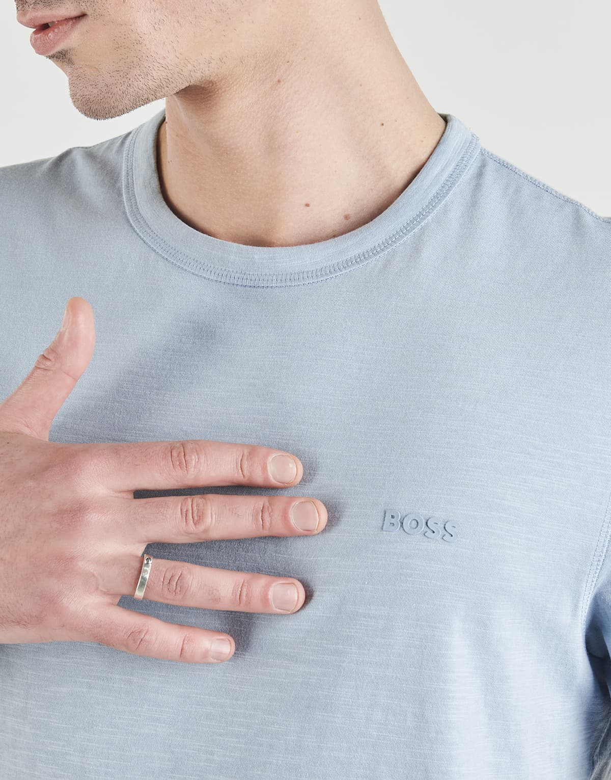 Men's T-Shirts BOSS Blue