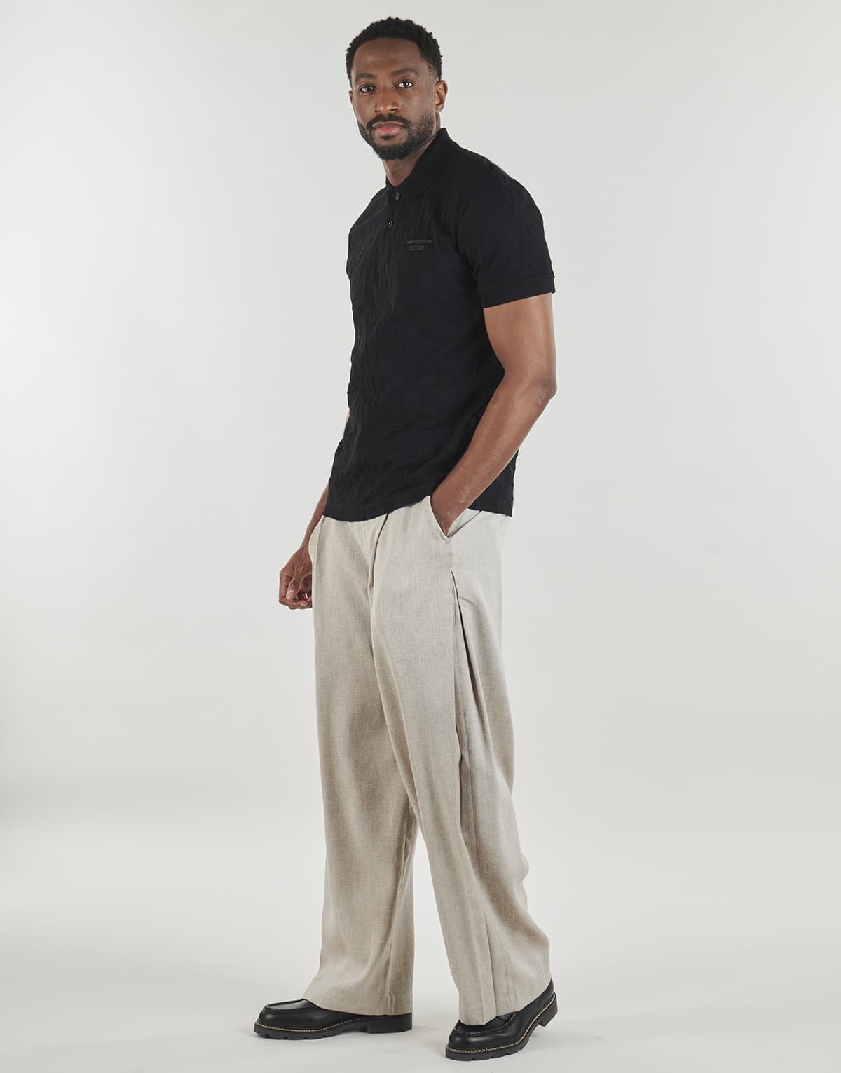 Men's Polo Shirts BOSS Black