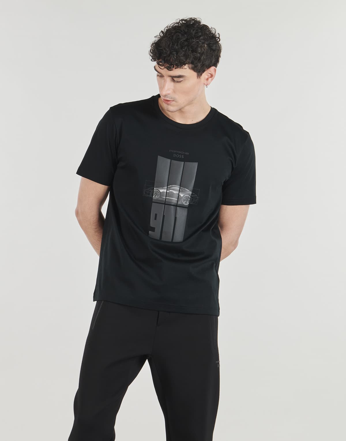 Men's T-Shirts BOSS Black
