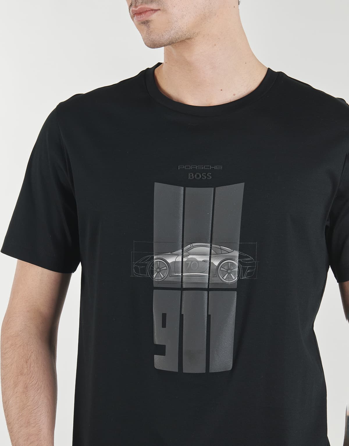 Men's T-Shirts BOSS Black