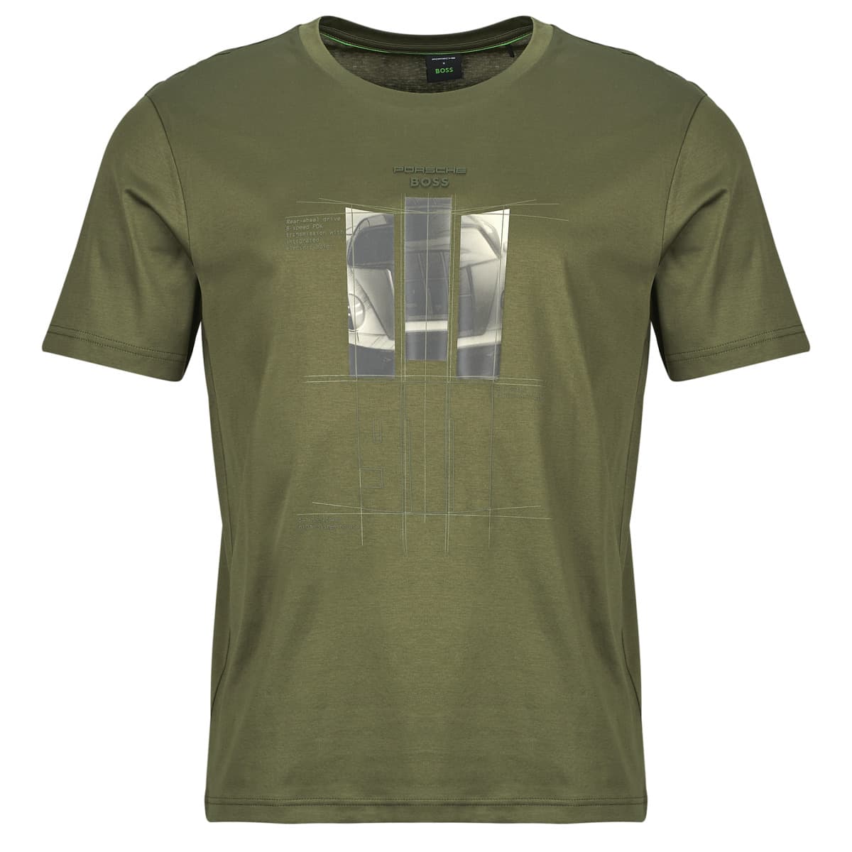 Men's T-Shirts BOSS Khaki