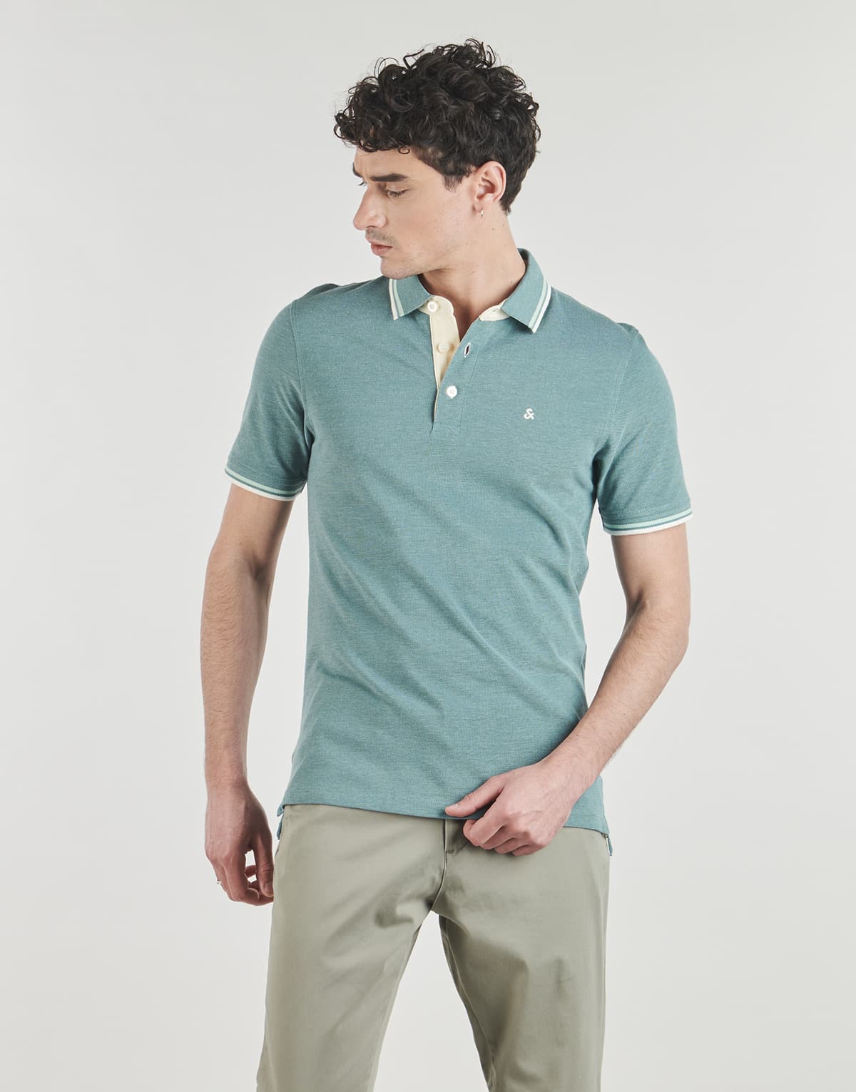Men's Polo Shirts Jack & Jones Green