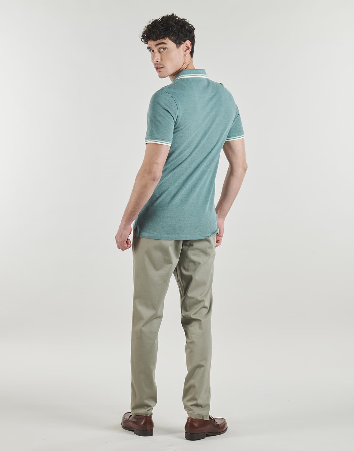 Men's Polo Shirts Jack & Jones Green
