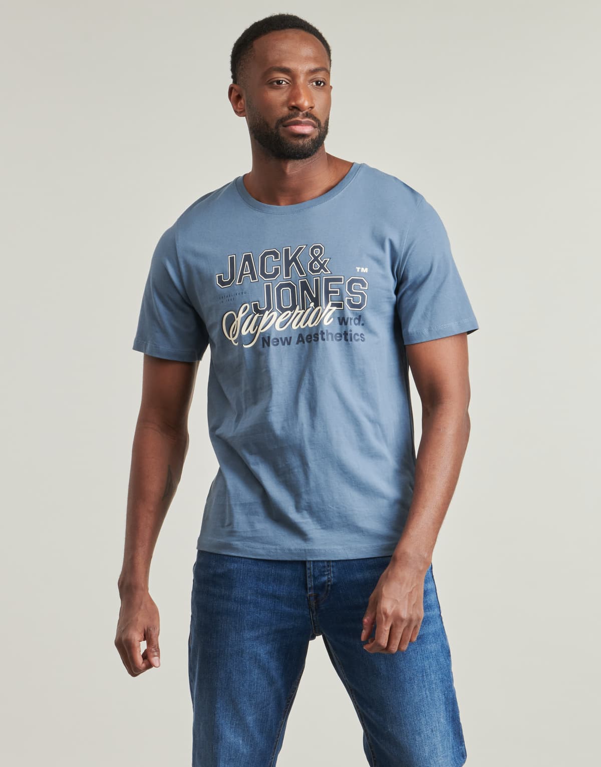 Men's T-Shirts Jack & Jones Blue