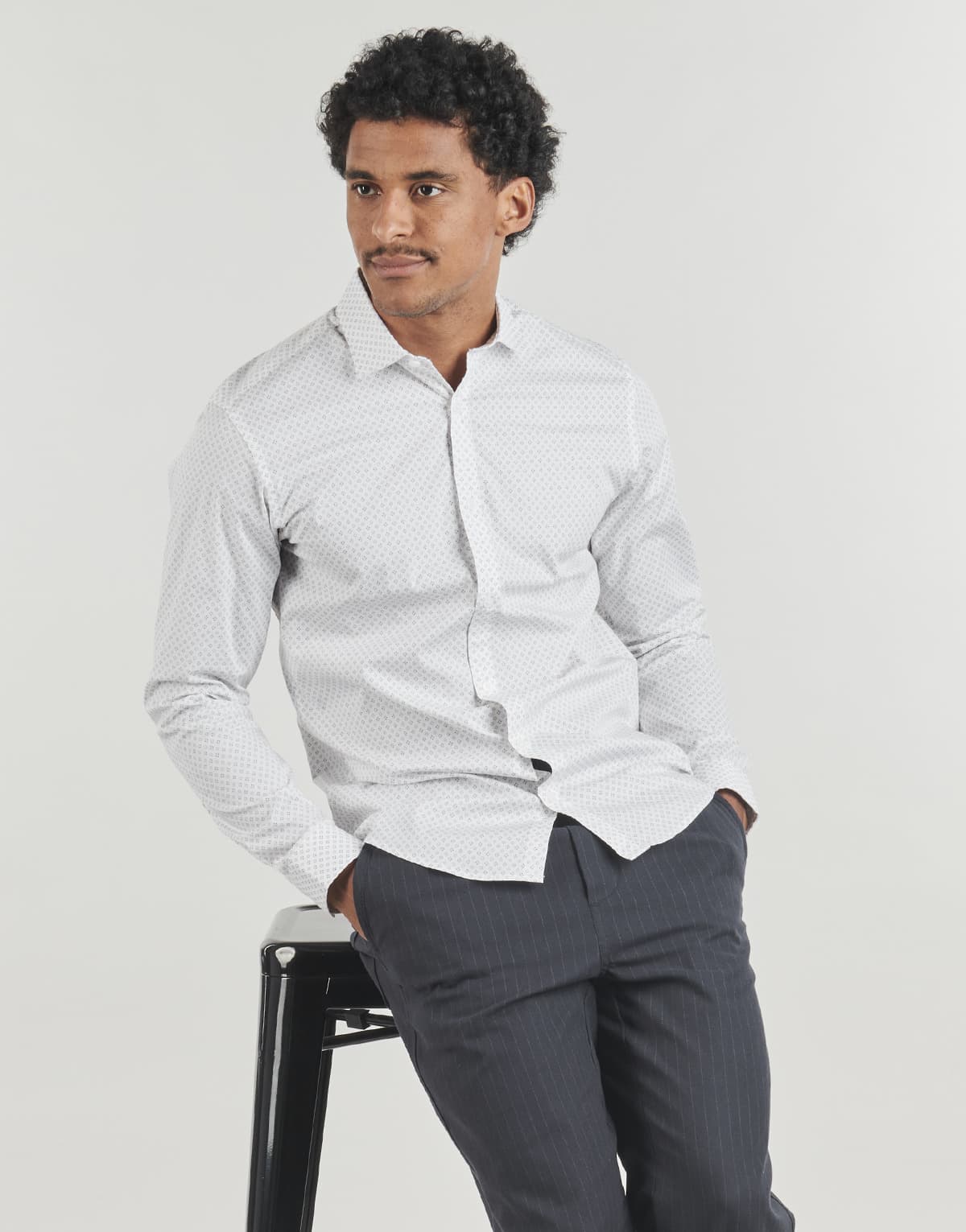 Men's Shirts Jack & Jones White