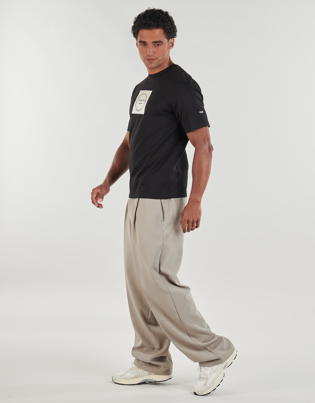 Men's T-Shirts Jack & Jones Black