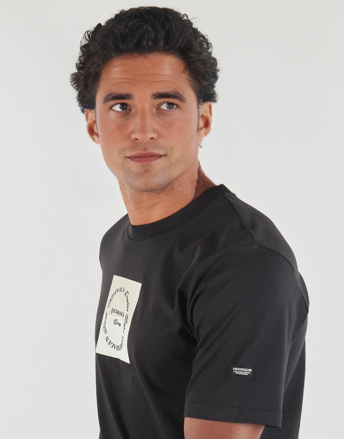 Men's T-Shirts Jack & Jones Black