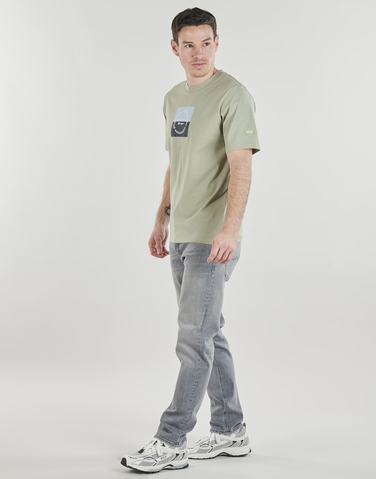 Men's T-Shirts Jack & Jones Khaki
