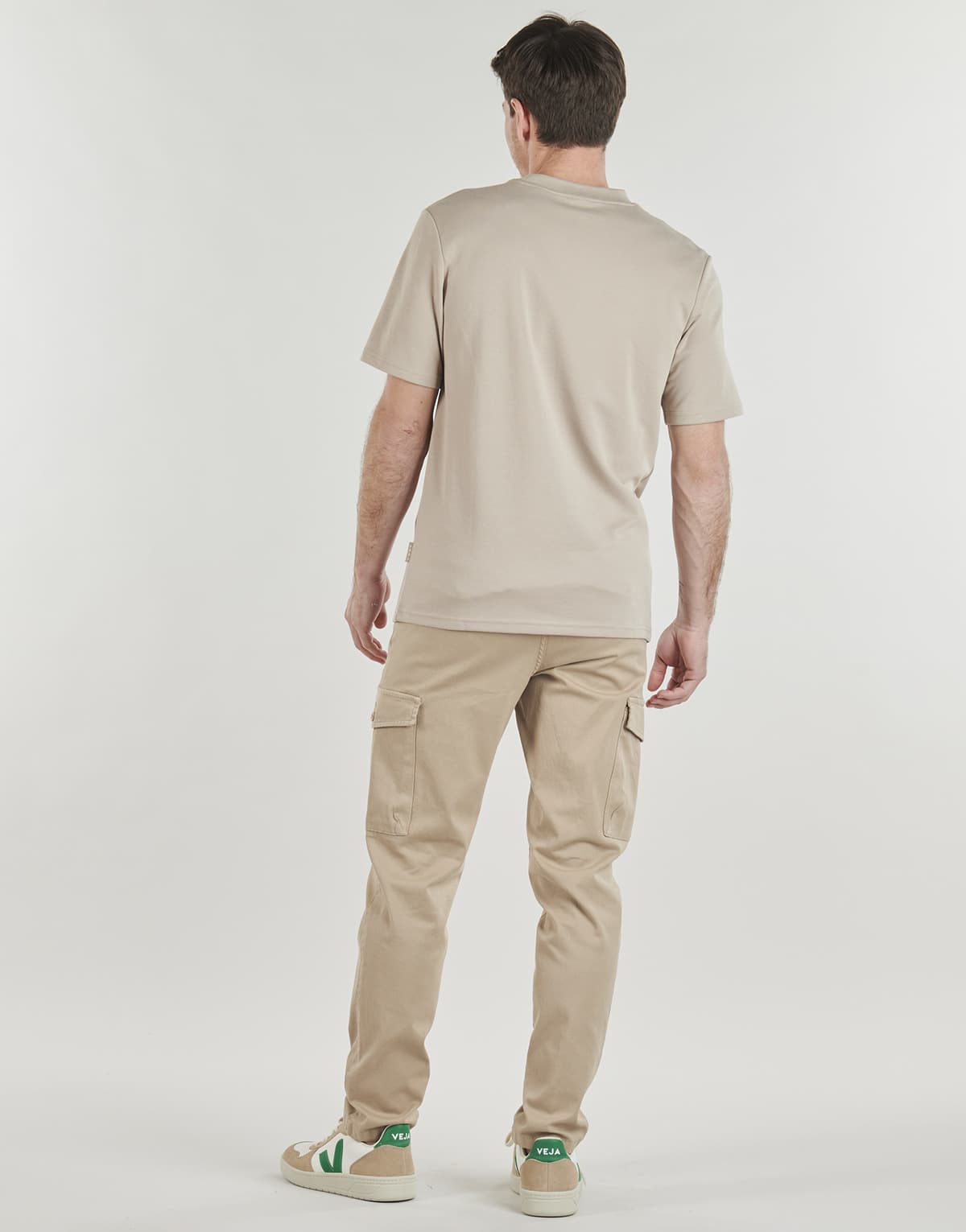 Men's T-Shirts Jack & Jones Beige