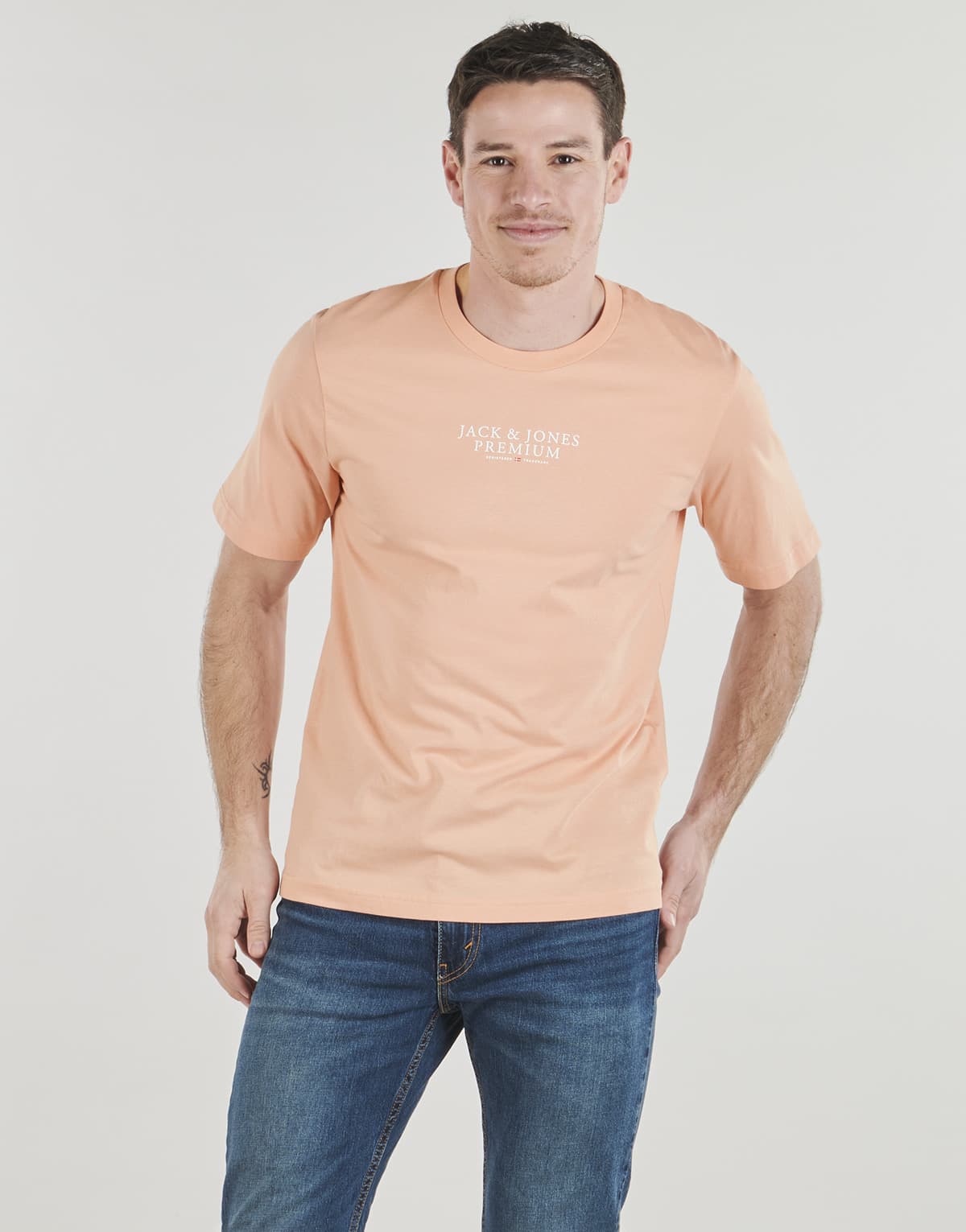 Men's T-Shirts Jack & Jones Pink