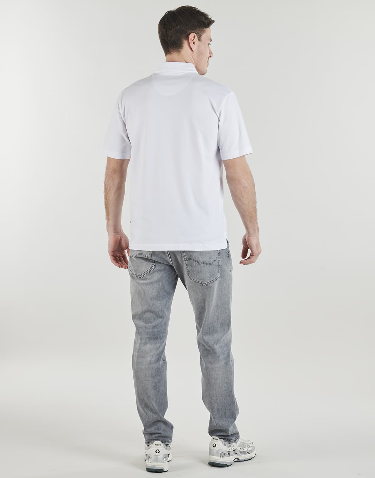 Men's Polo Shirts Jack & Jones White
