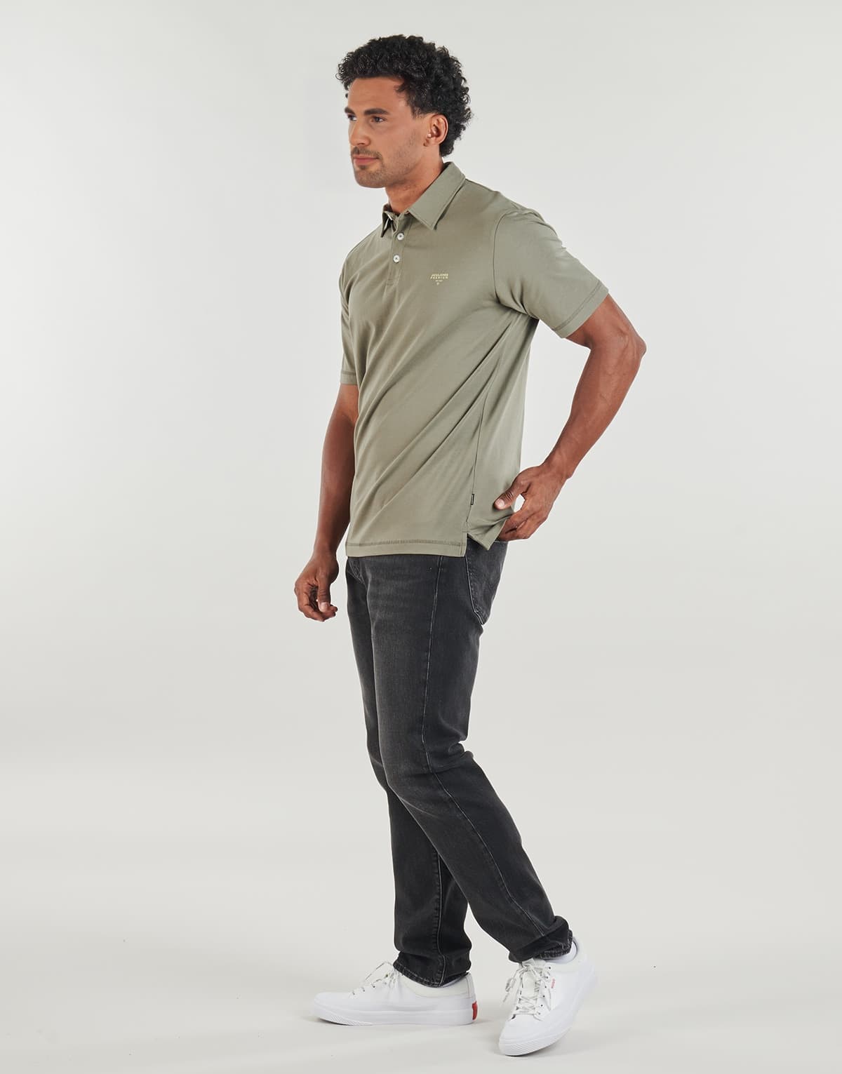 Men's Polo Shirts Jack & Jones Khaki