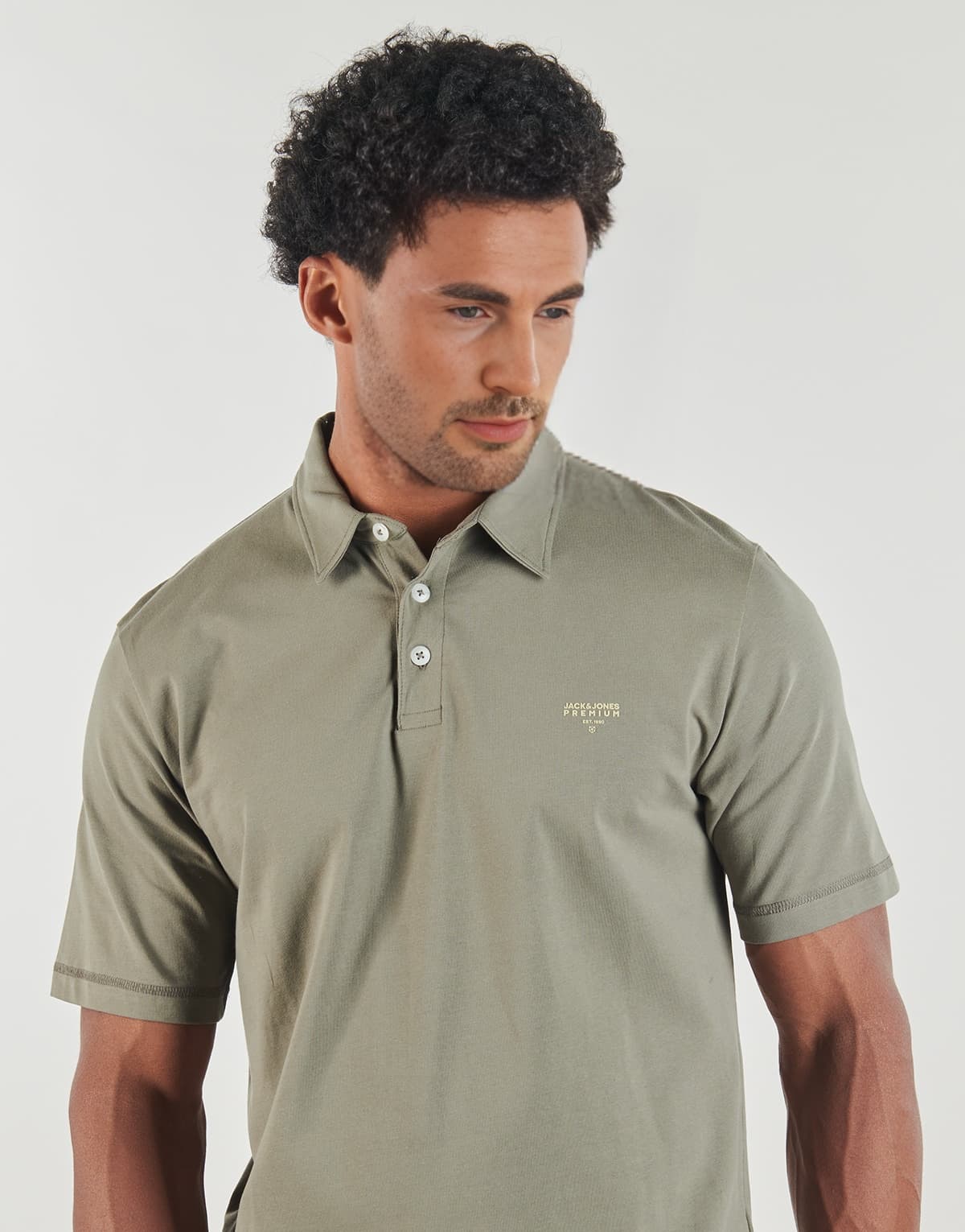 Men's Polo Shirts Jack & Jones Khaki